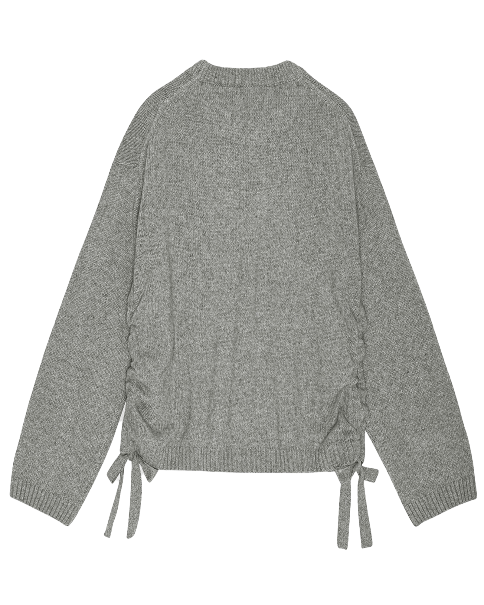 GANNI・Gunny -  FUTURE WOOL MIX OVERSIZED O-NECK / PALOMA MELANGE