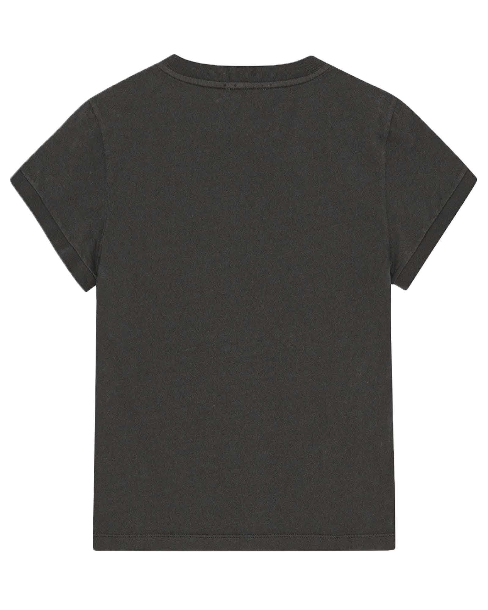 GANNI・ガニー - Tシャツ・カットソー BASIC COTTON JERSEY POODLE BABY FIT T-SHIRT / PHANTOM