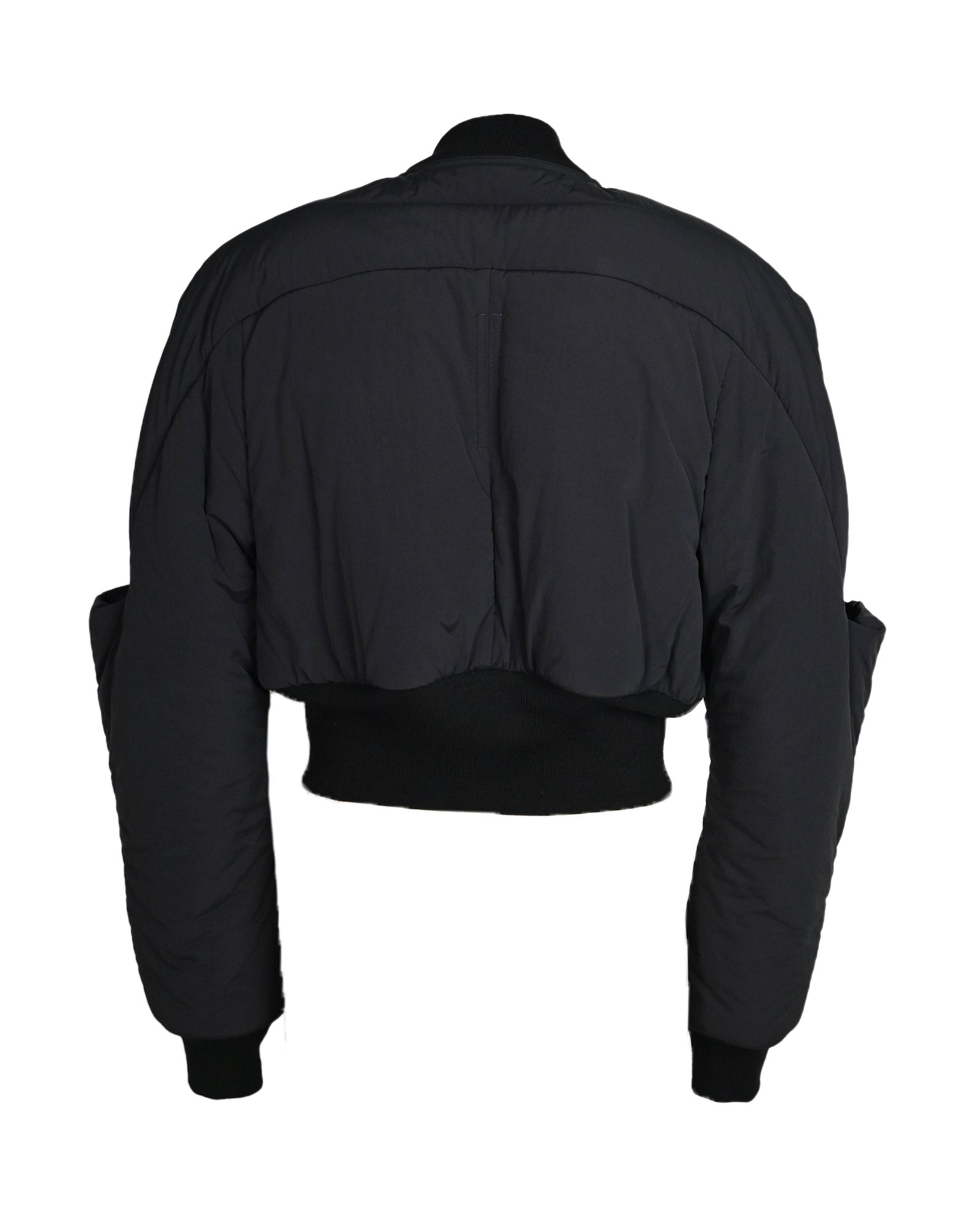 RICK OWENS・リック オウエンス - ジャケット GIRDERED BOMBER / BLACK