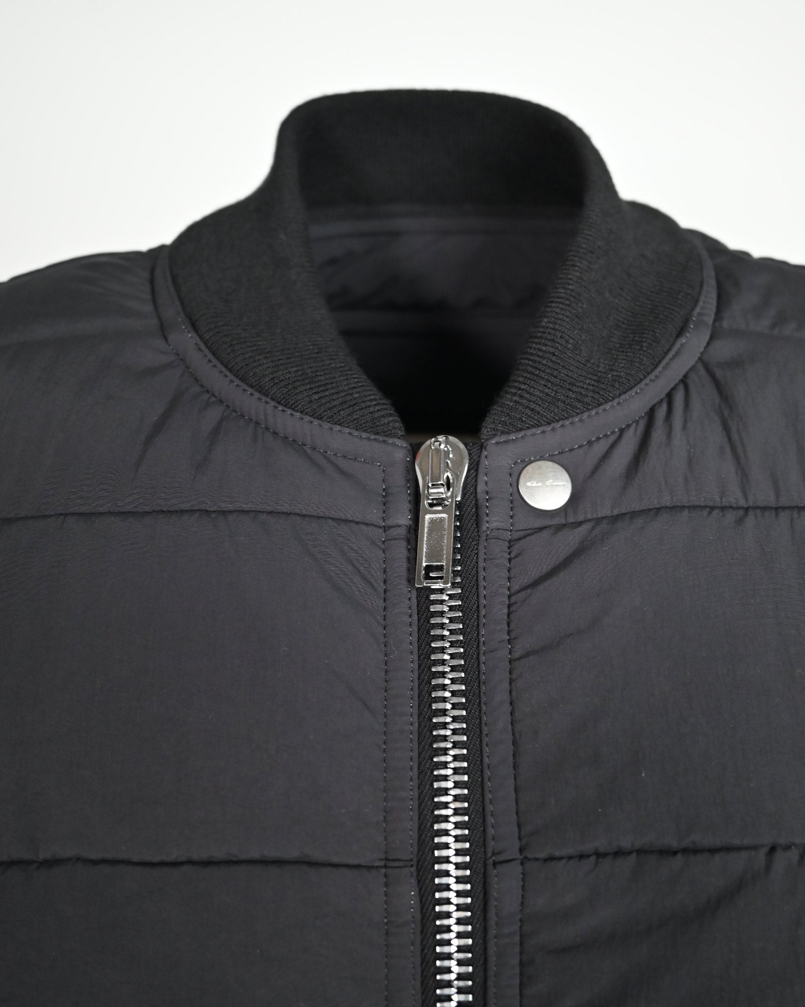 RICK OWENS・リック オウエンス - ジャケット GIRDERED BOMBER / BLACK