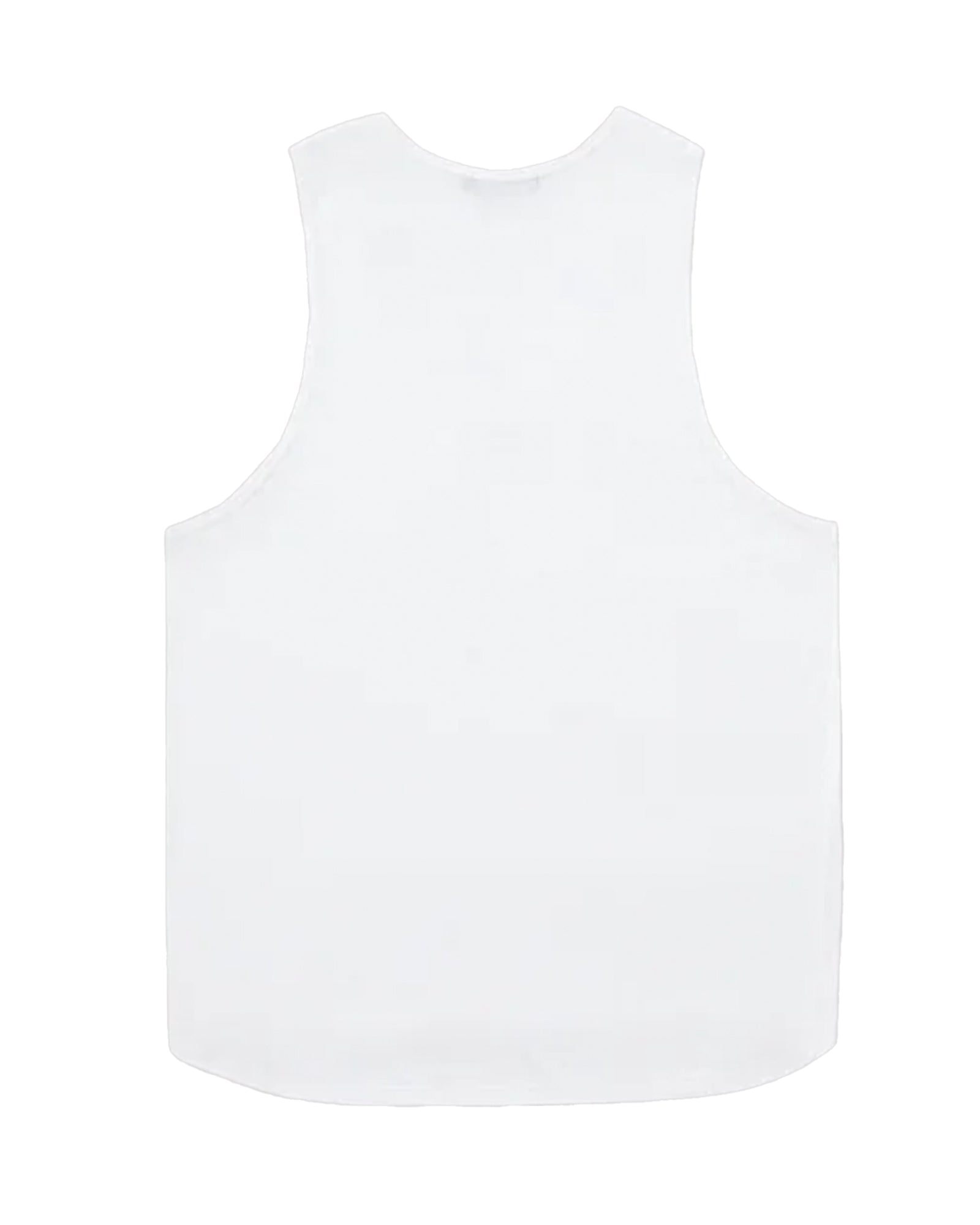 ALWAYS OUT OF STOCK・オールウェイズ アウト オブ ストック - トップス BASIC LOGO LAYERED TANK TOP / WHITE