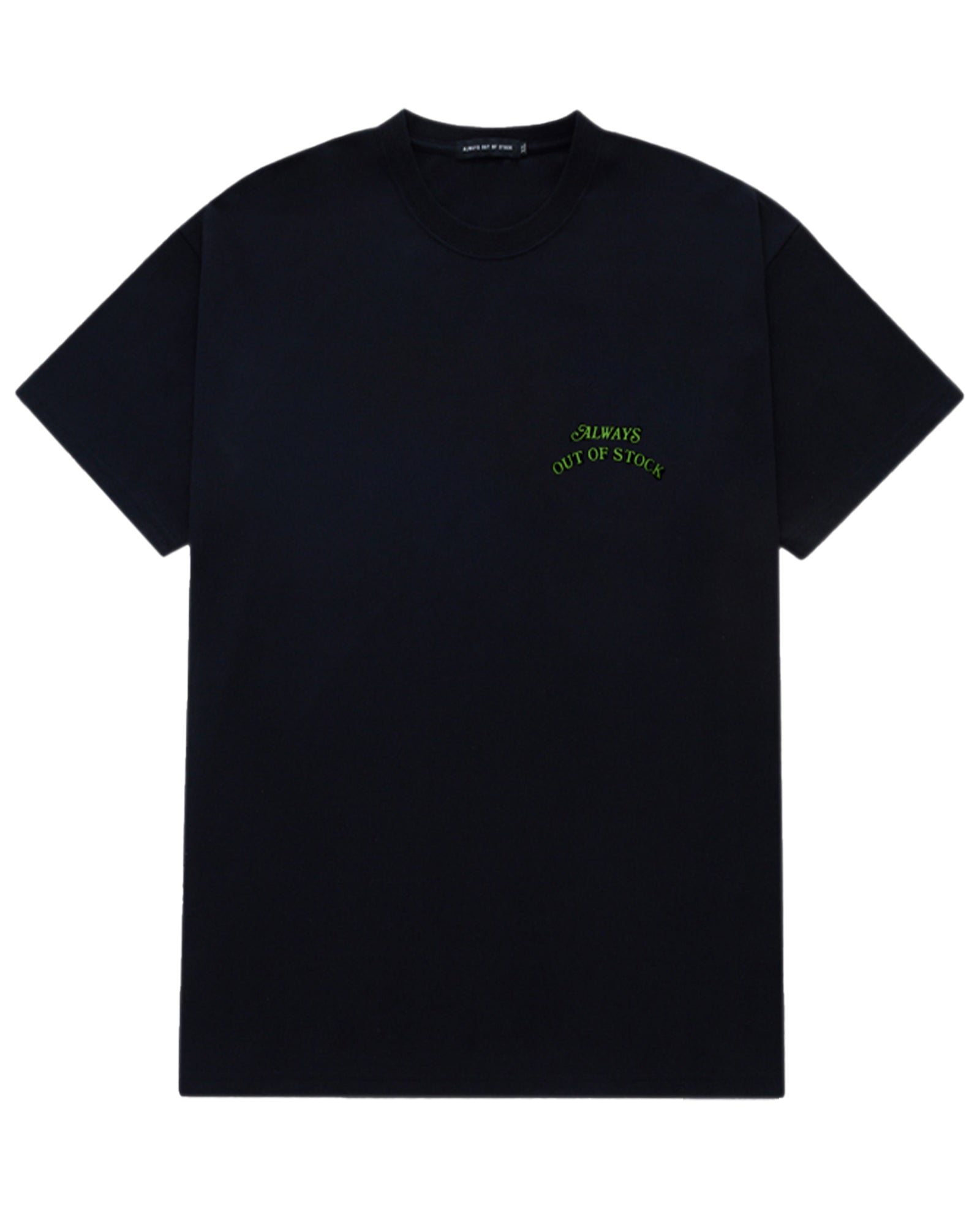 CLAZY TOAST DROP S/S TEE / BLACK
