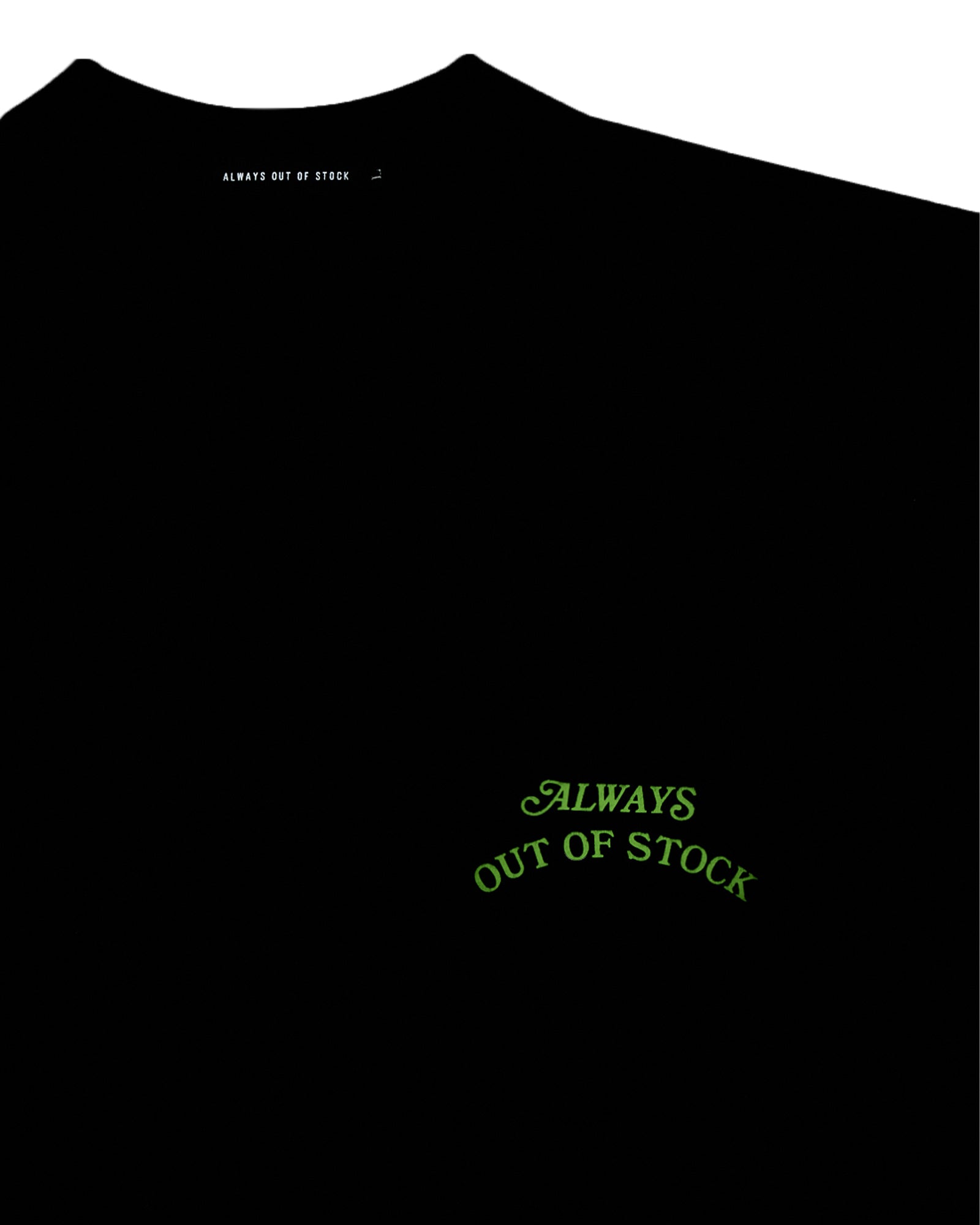 ALWAYS OUT OF STOCK・always out Of stock -  CLAZY TOAST DROP S/S TEE / BLACK