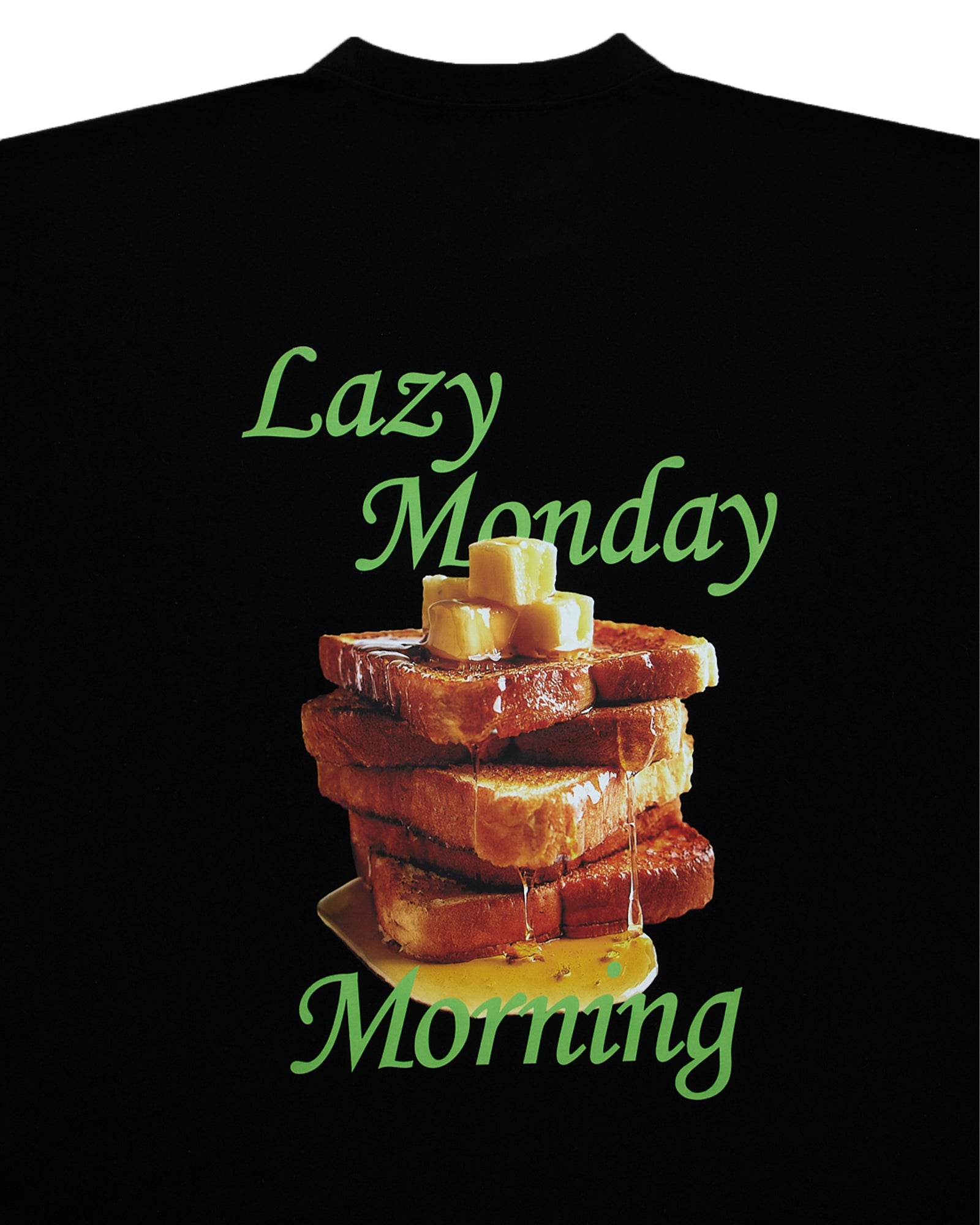 ALWAYS OUT OF STOCK・always out Of stock -  CLAZY TOAST DROP S/S TEE / BLACK