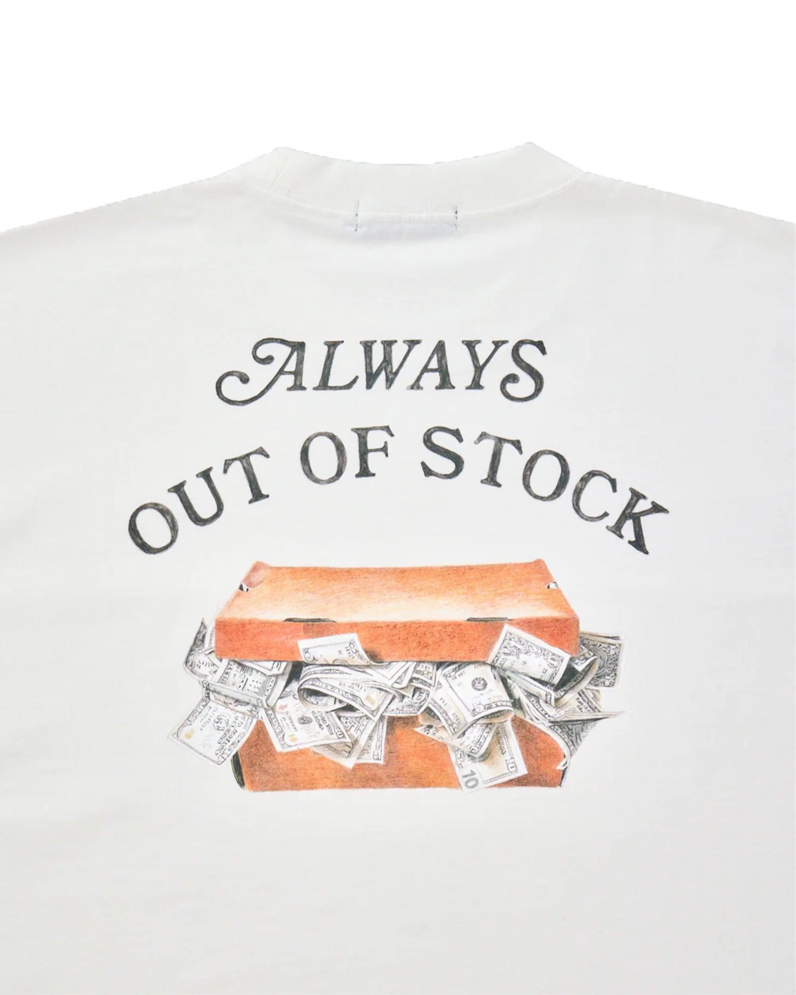 ALWAYS OUT OF STOCK・always out Of stock -  CASH COW DROP S/S TEE / WHITE
