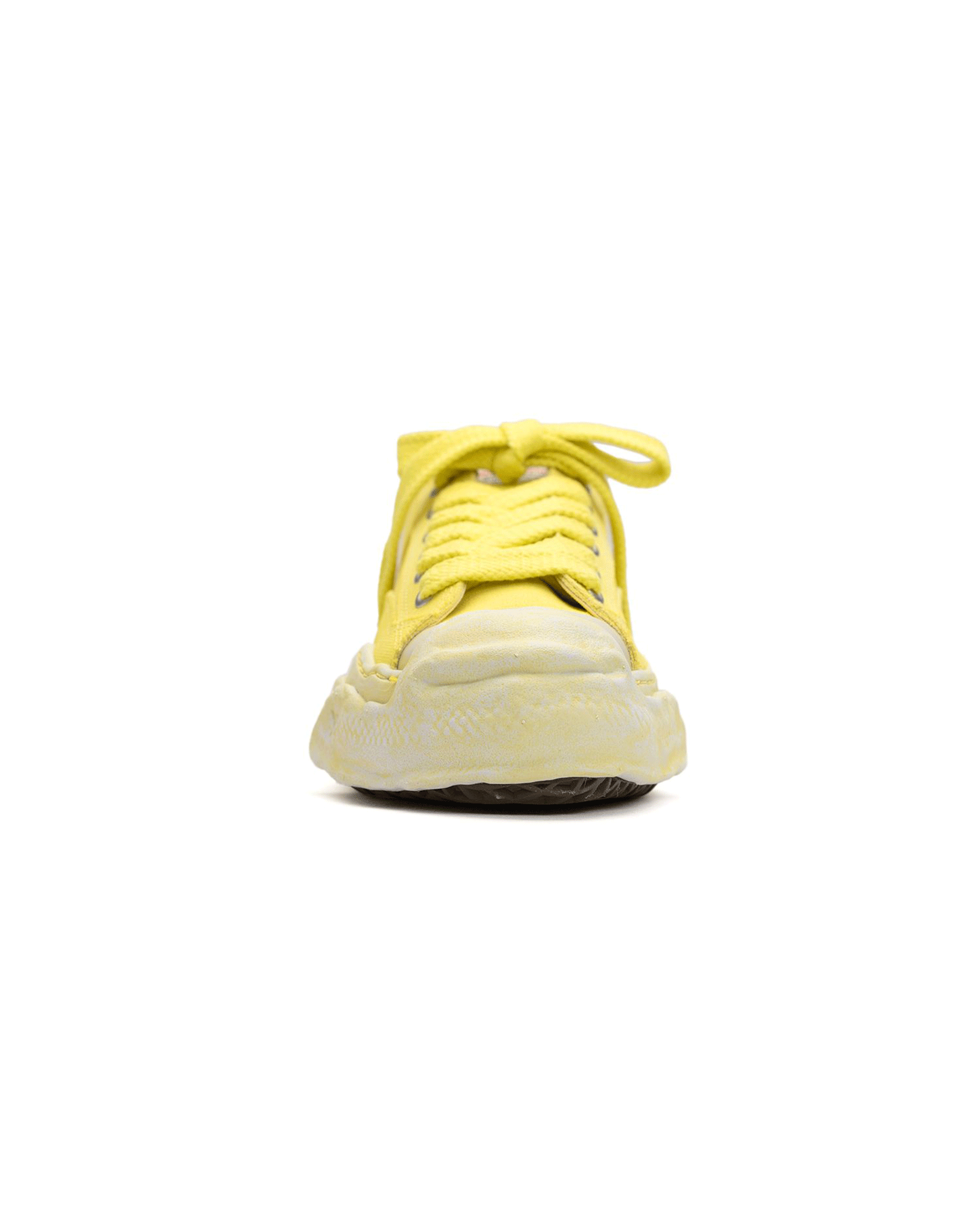 MIHARA YASUHIRO・ミハラヤスヒロ - ローカットスニーカー HANK PUF DYED LOW / YELLOW