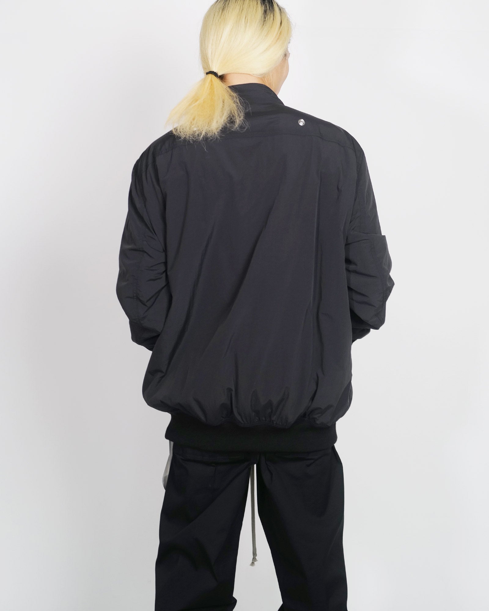 RICK OWENS・リック オウエンス - ナイロンジャケット HOLLYWOOD FLIGHT / BLACK