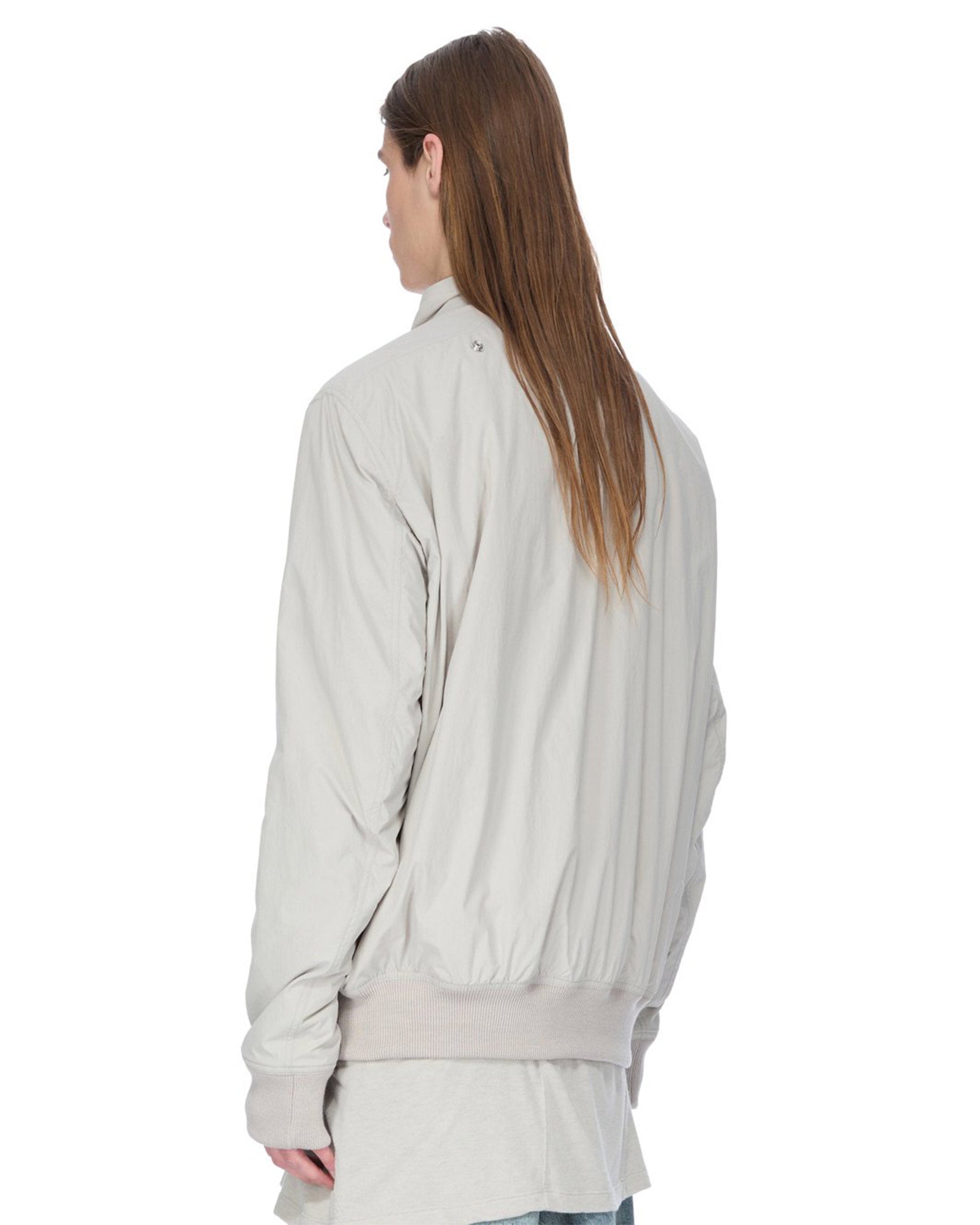 RICK OWENS・リック オウエンス - ナイロンジャケット HOLLYWOOD FLIGHT / PEARL