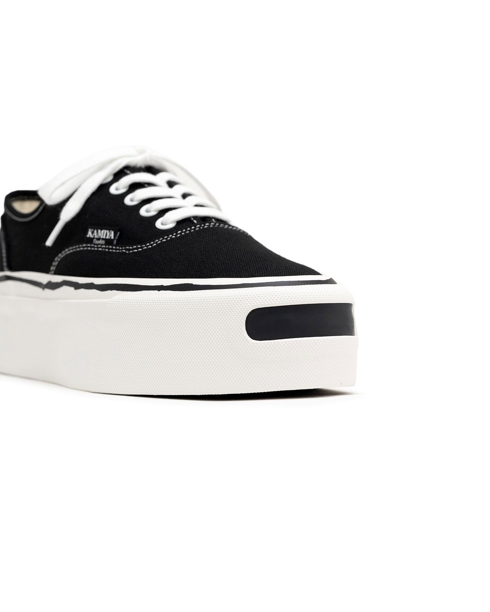 KAMIYA・カミヤ - ローカットスニーカー "HERC" PLATFORM SNEAKER / BLACK