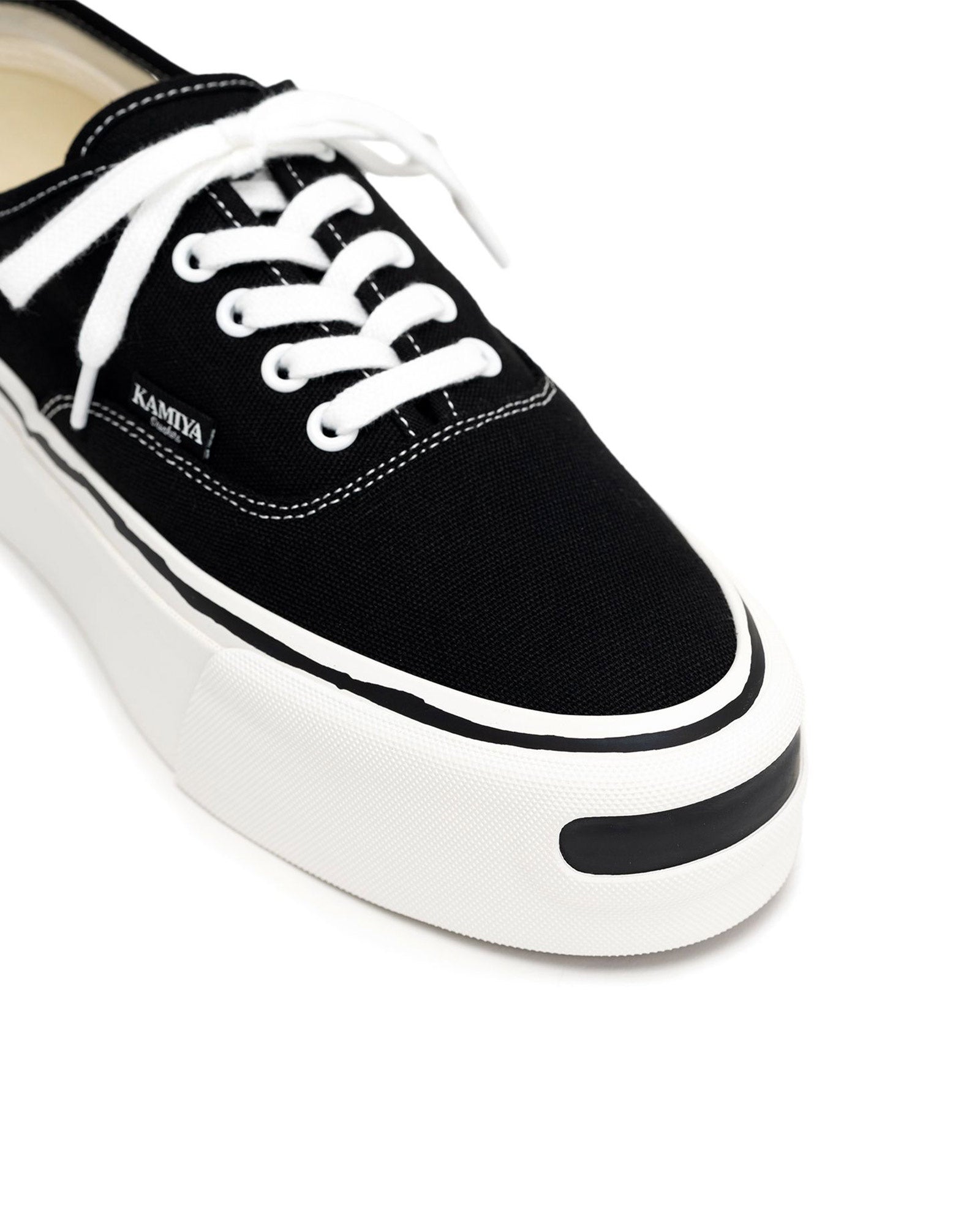 KAMIYA・カミヤ - ローカットスニーカー "HERC" PLATFORM SNEAKER / BLACK