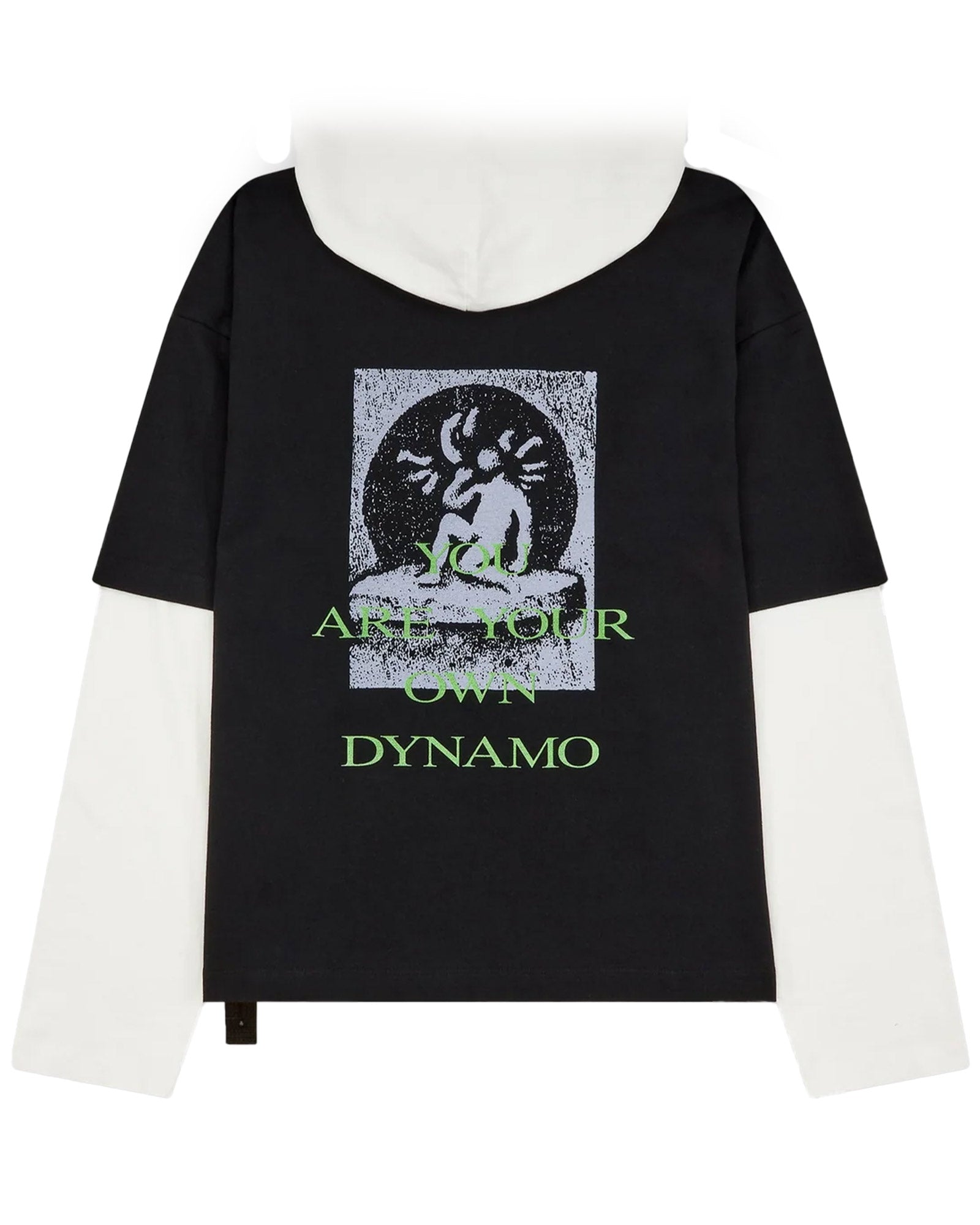 PEACEMAKER OAMC・オーエーエムシー - パーカー・フーディ HOODED TEE DYNAMO PRINT / BLACK