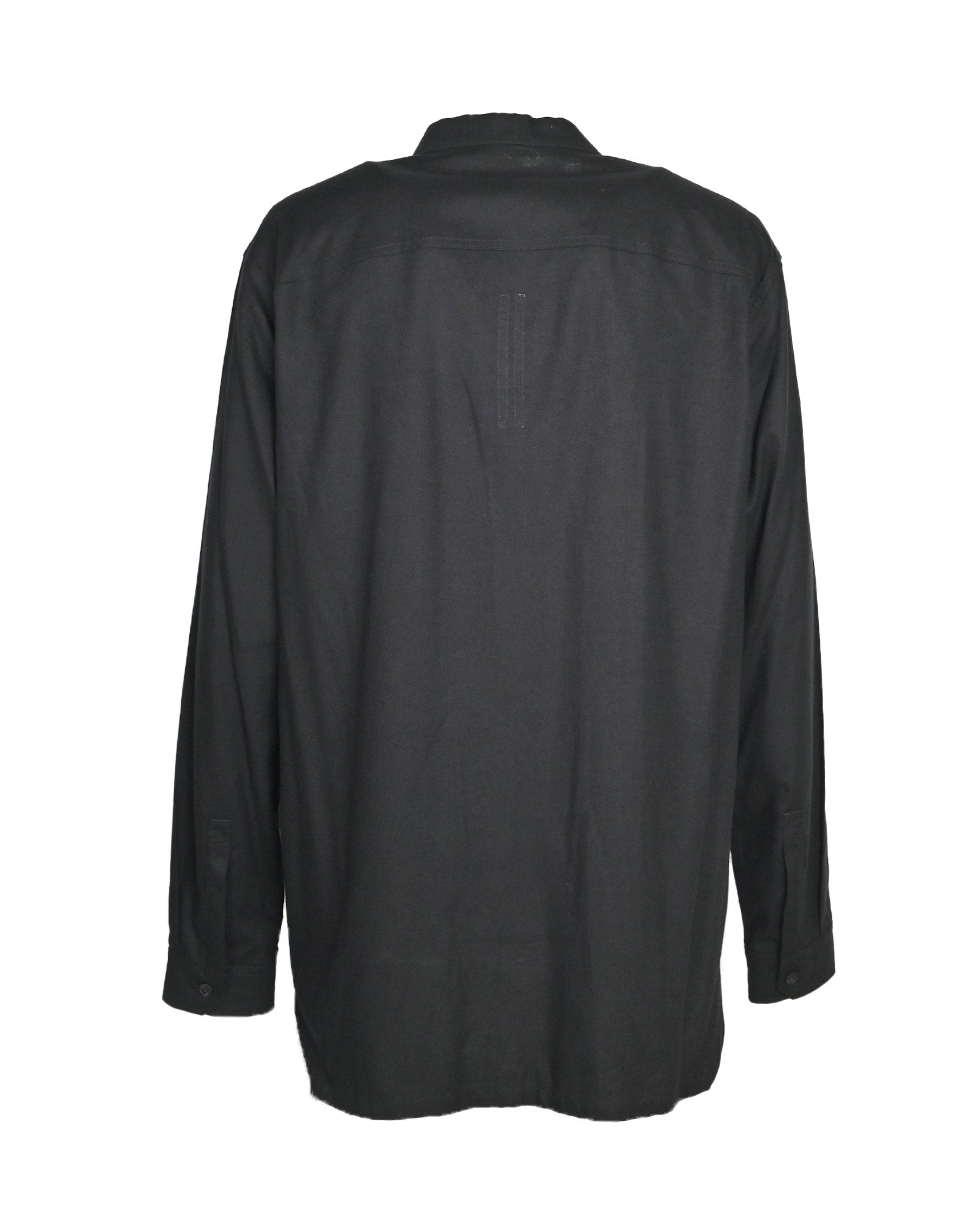 RICK OWENS・rick owens -  ISLAND SHIRT / BLACK