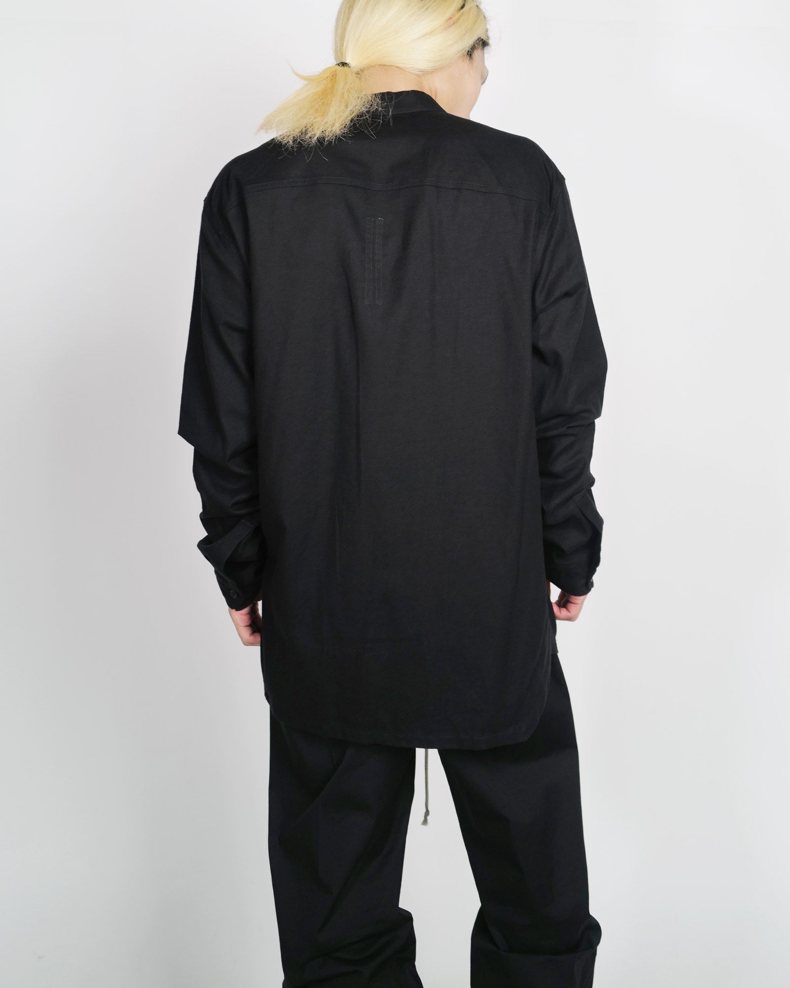 RICK OWENS・rick owens -  ISLAND SHIRT / BLACK