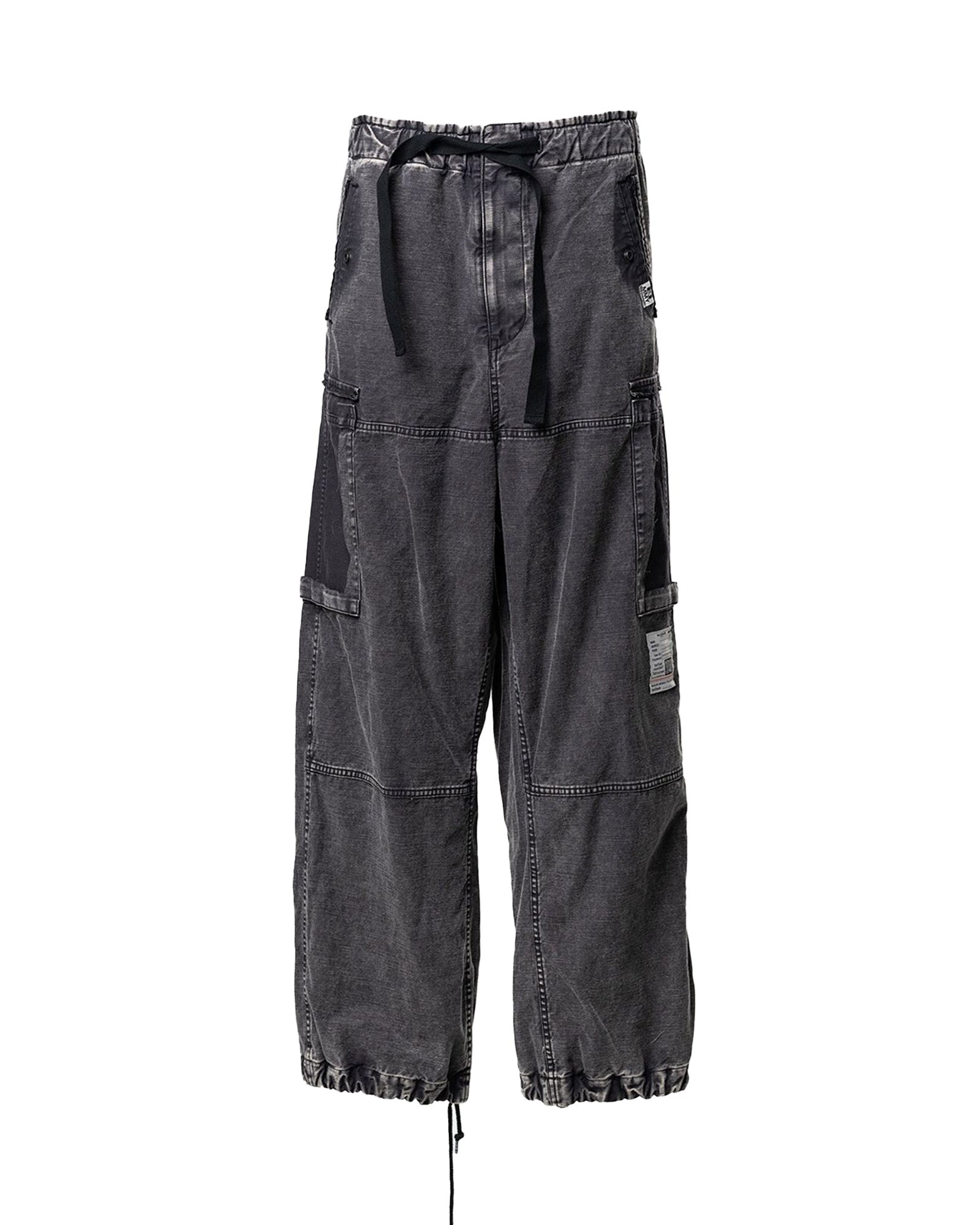 MIHARA YASUHIRO(ミハラヤスヒロ) 26SS CARGO TROUSERS / BLACK