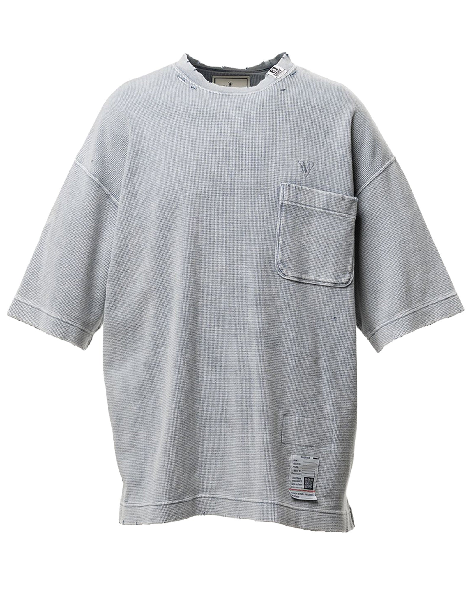 MIHARA YASUHIRO(ミハラヤスヒロ) 26SS BLEACHED TEE / GRAY | Detail