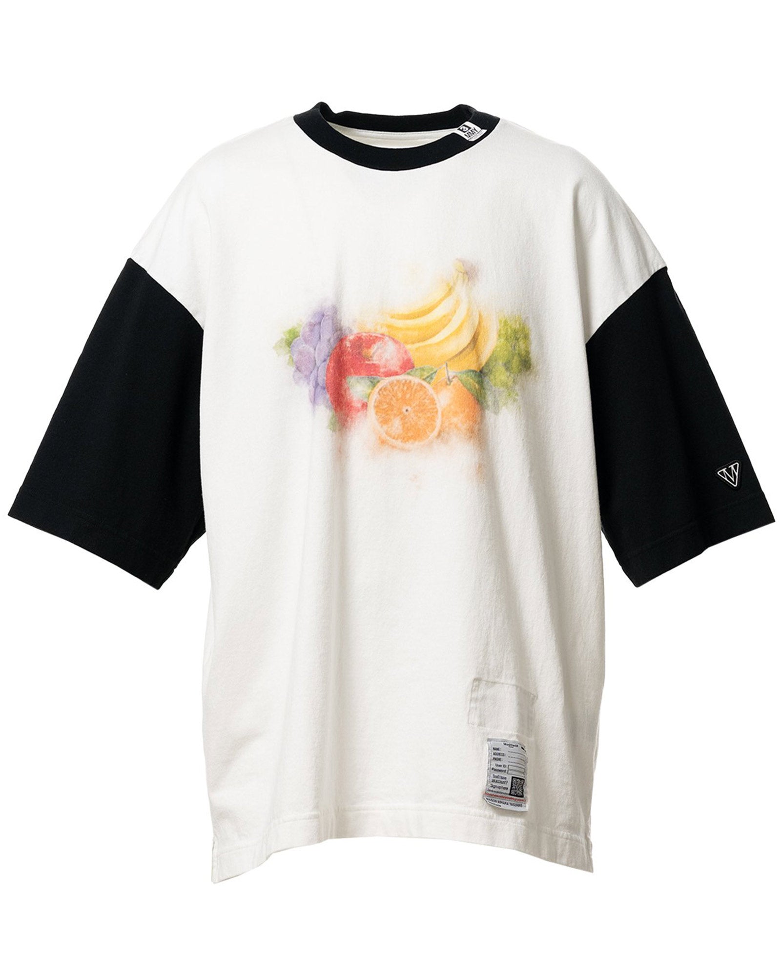 MIHARA YASUHIRO(ミハラヤスヒロ) 26SS FRUITS PRINTED TEE / WHITE
