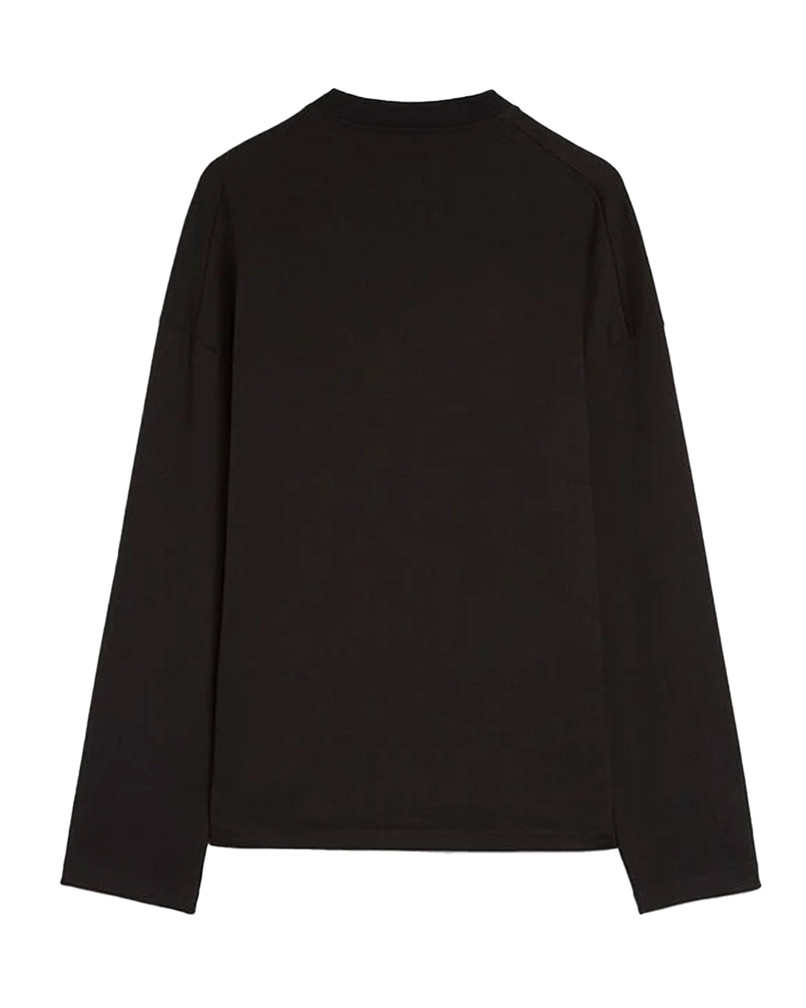 JIL SANDER・ジルサンダー - L/S Tシャツ T-SHIRT CN LS  / BLACK