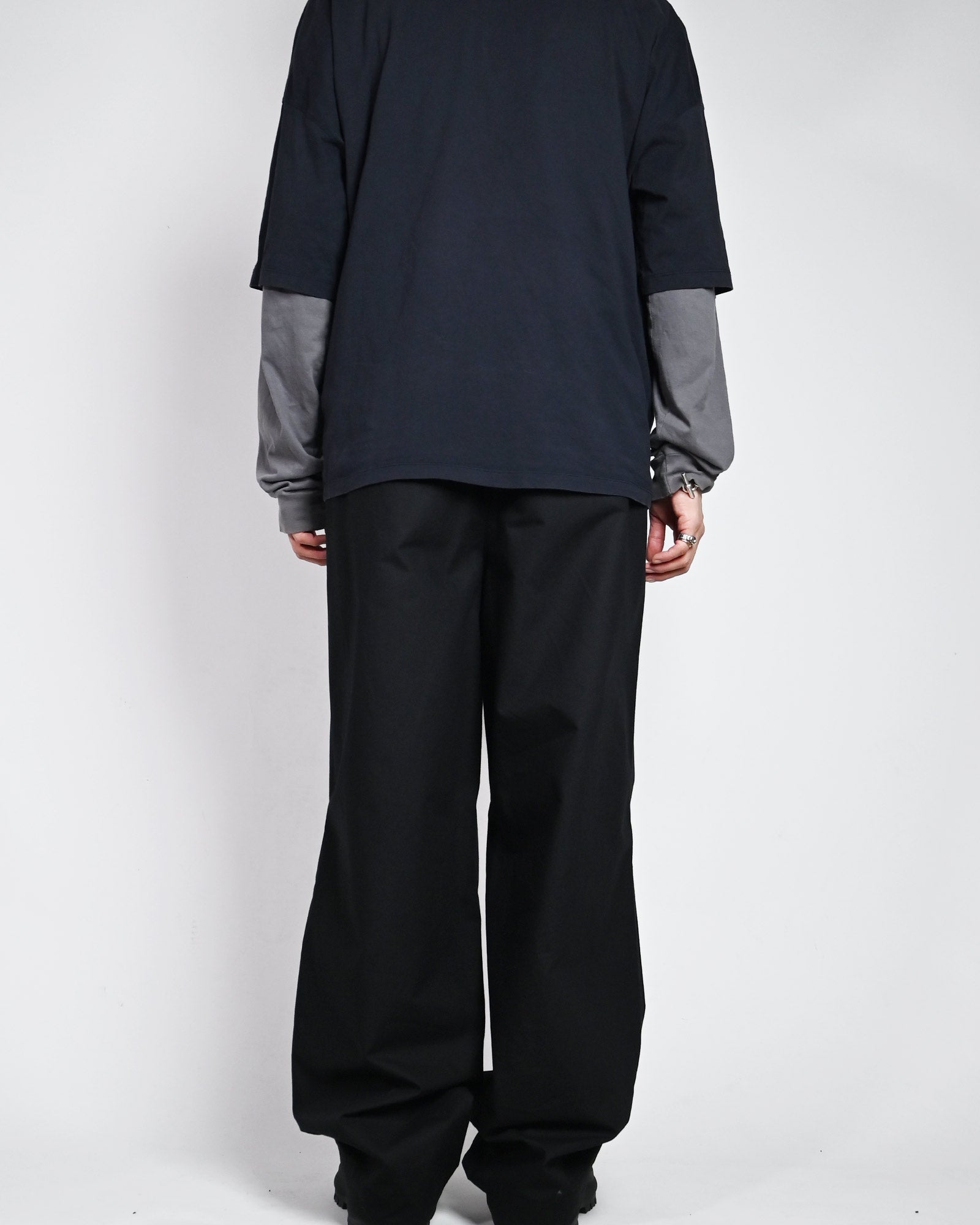 JIL SANDER +・ジルサンダープラス - トラウザーズ TROUSER 268 EMB / BLACK