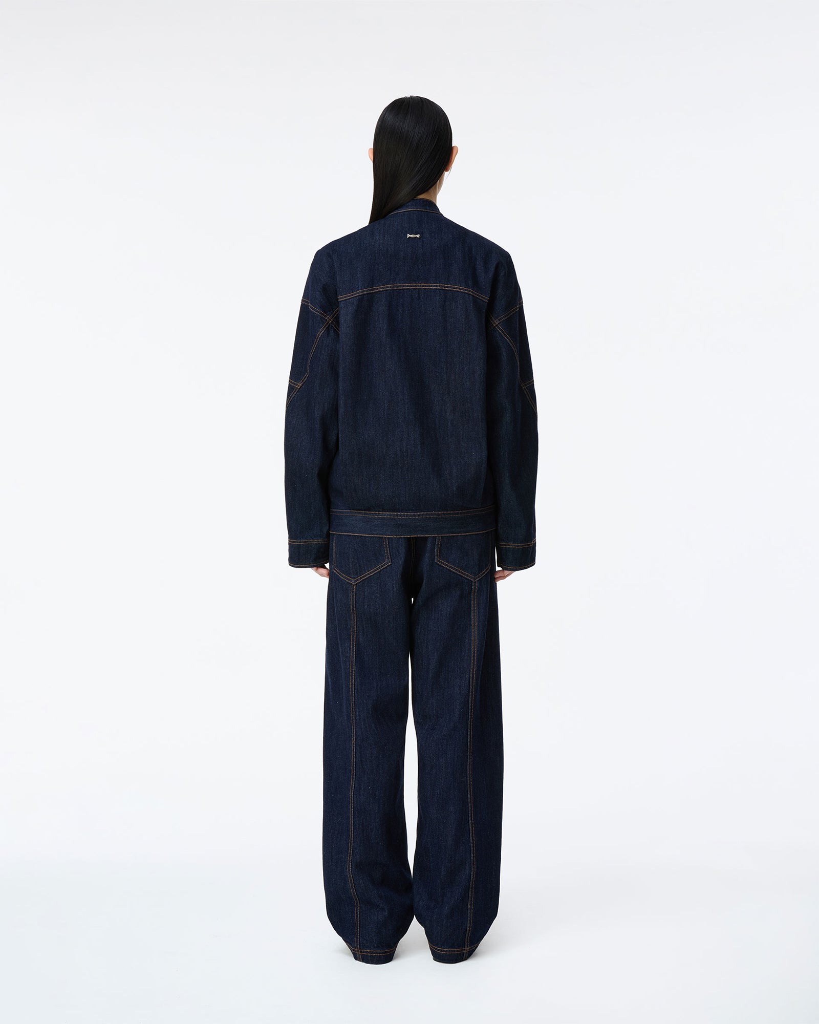 Ader Error・アーダーエラー - デニムジャケット JACKET PRODUCT.22 / BLUE