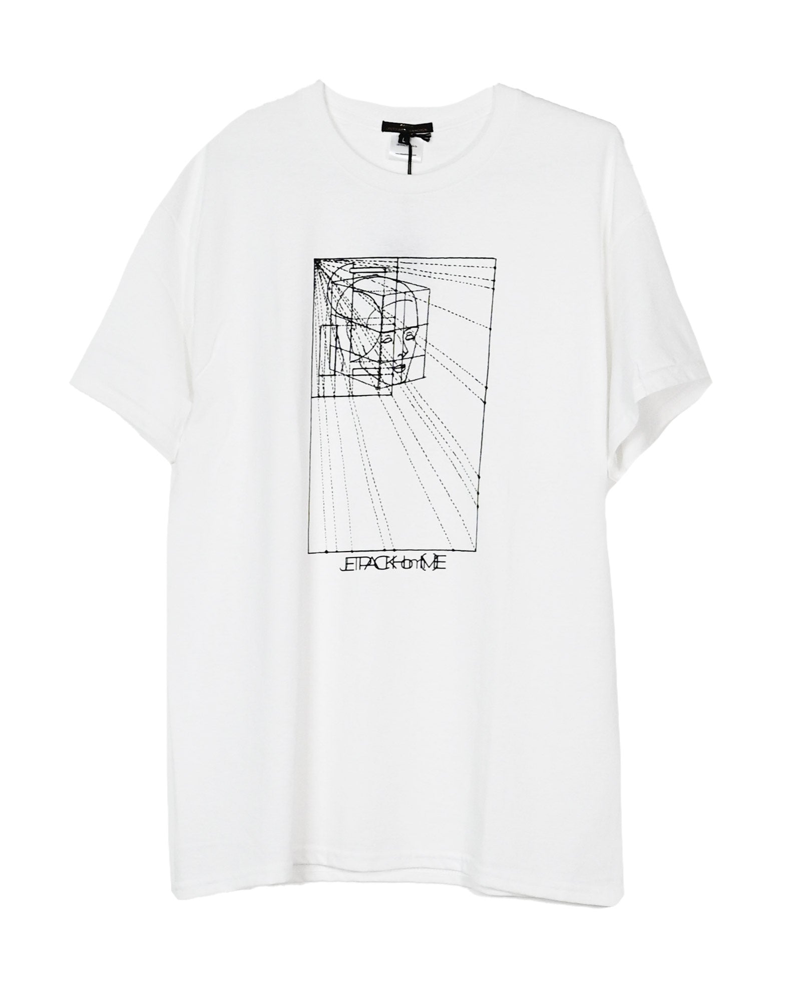 GRANDMA’S TELEVISION T-SHIRT / WHITE