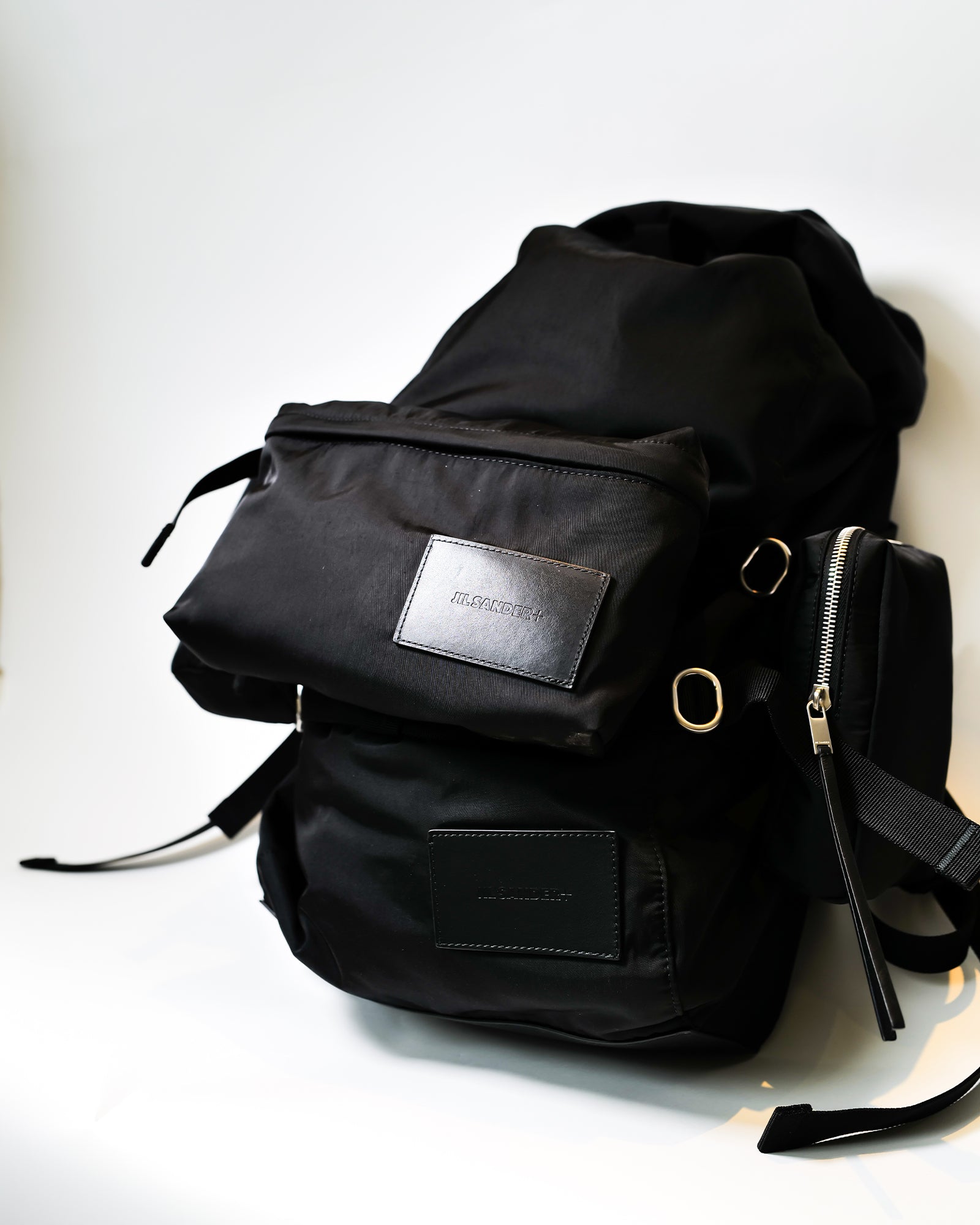 JIL SANDER・ジルサンダー - バックパック OUTDOOR BACKPACK W/POCKET / BLACK