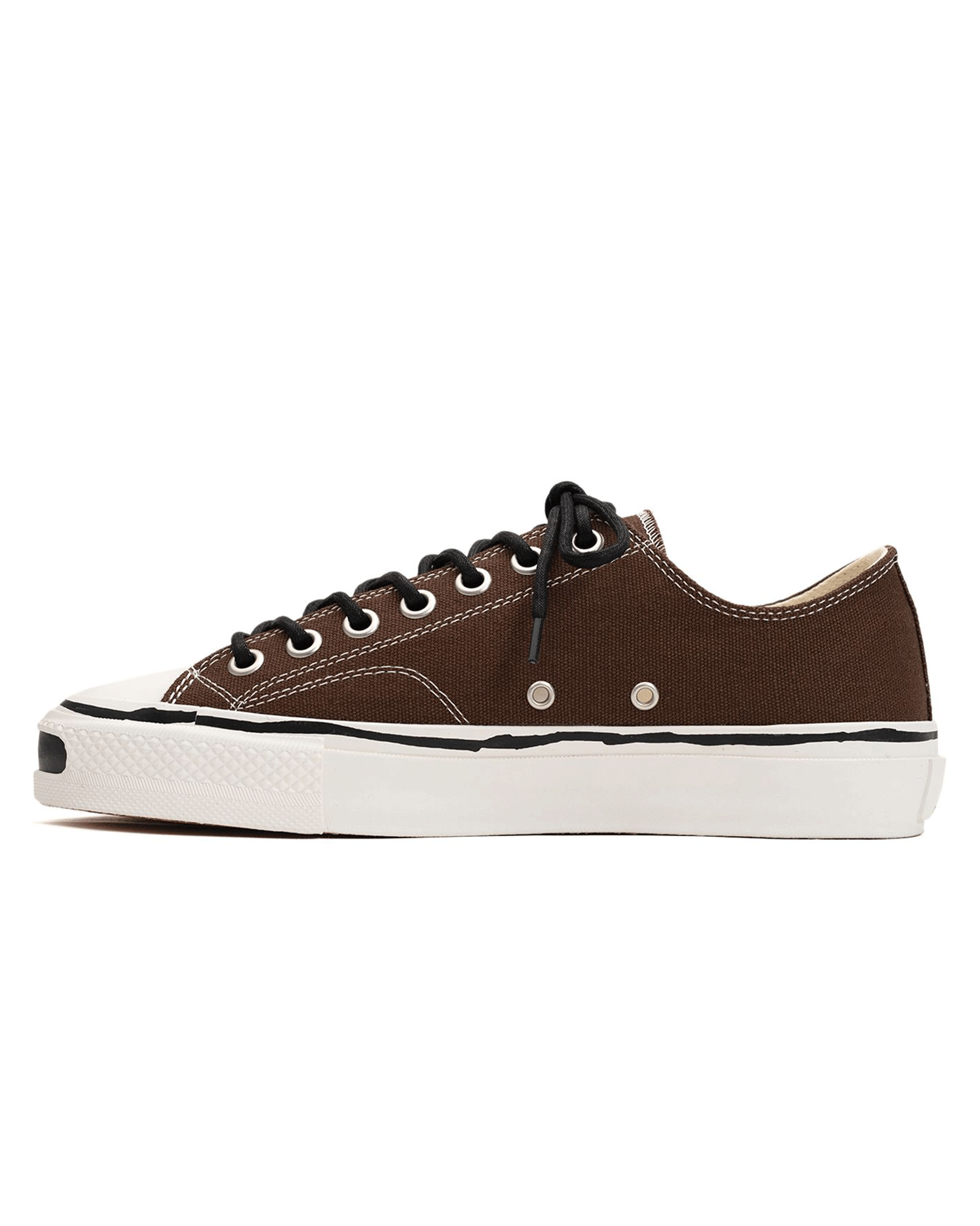 KAMIYA・Kamiya -  "JOEY" VULCANIZED SNEAKER / BROWN