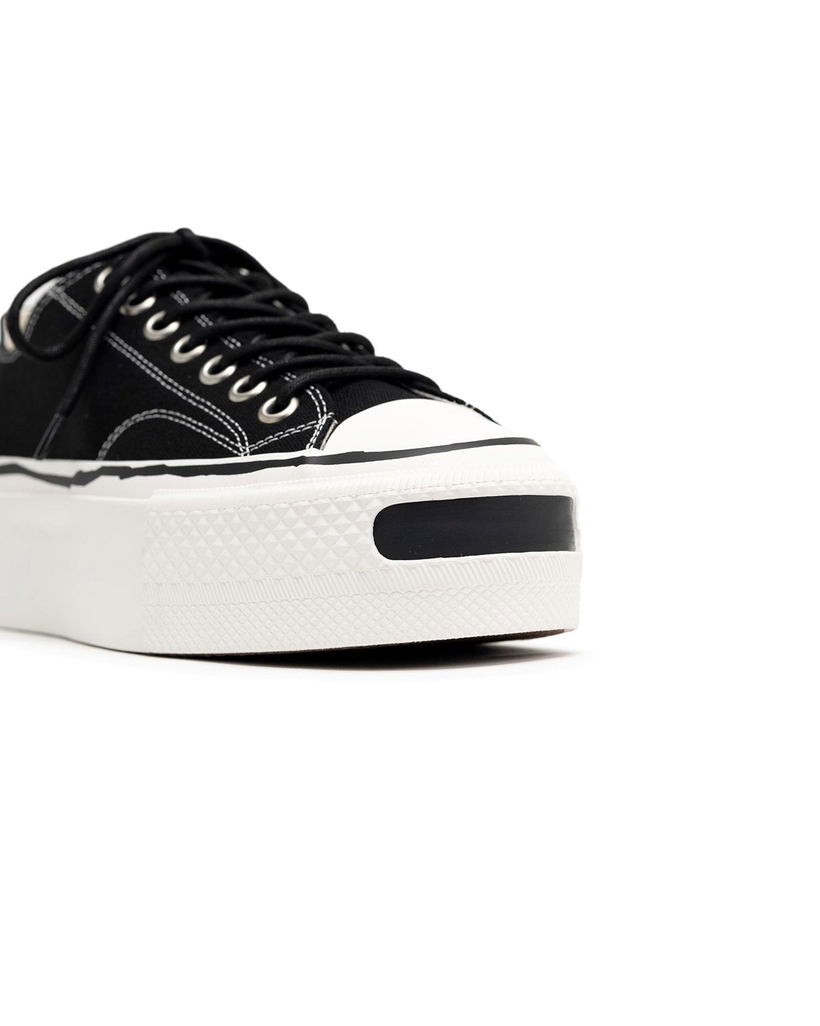 KAMIYA・カミヤ - ローカットスニーカー "JOEY" PLATFORM SNEAKER / BLACK