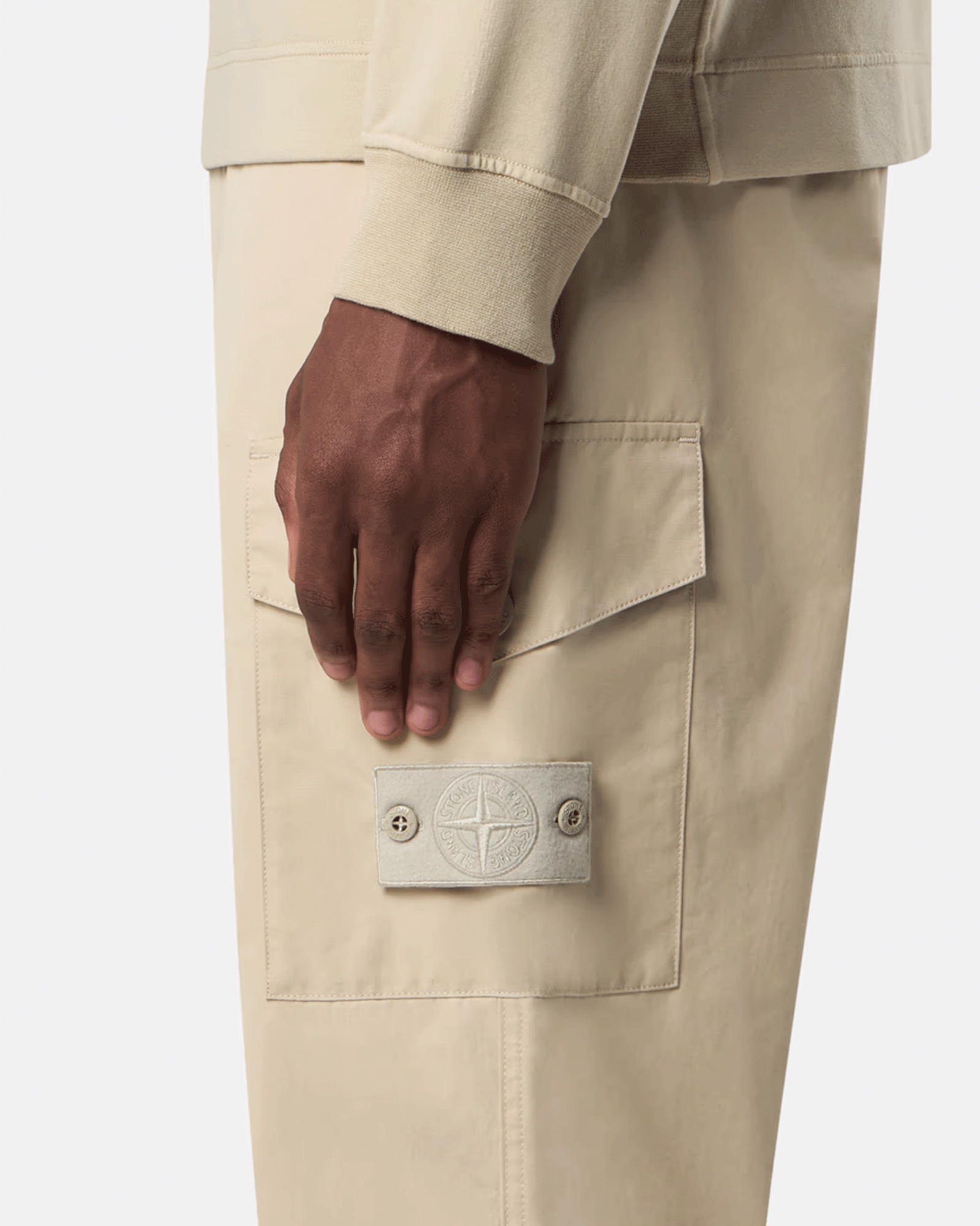 STONE ISLAND・ストーンアイランド - カーゴパンツ GOHST TROUSERS / BEIGE