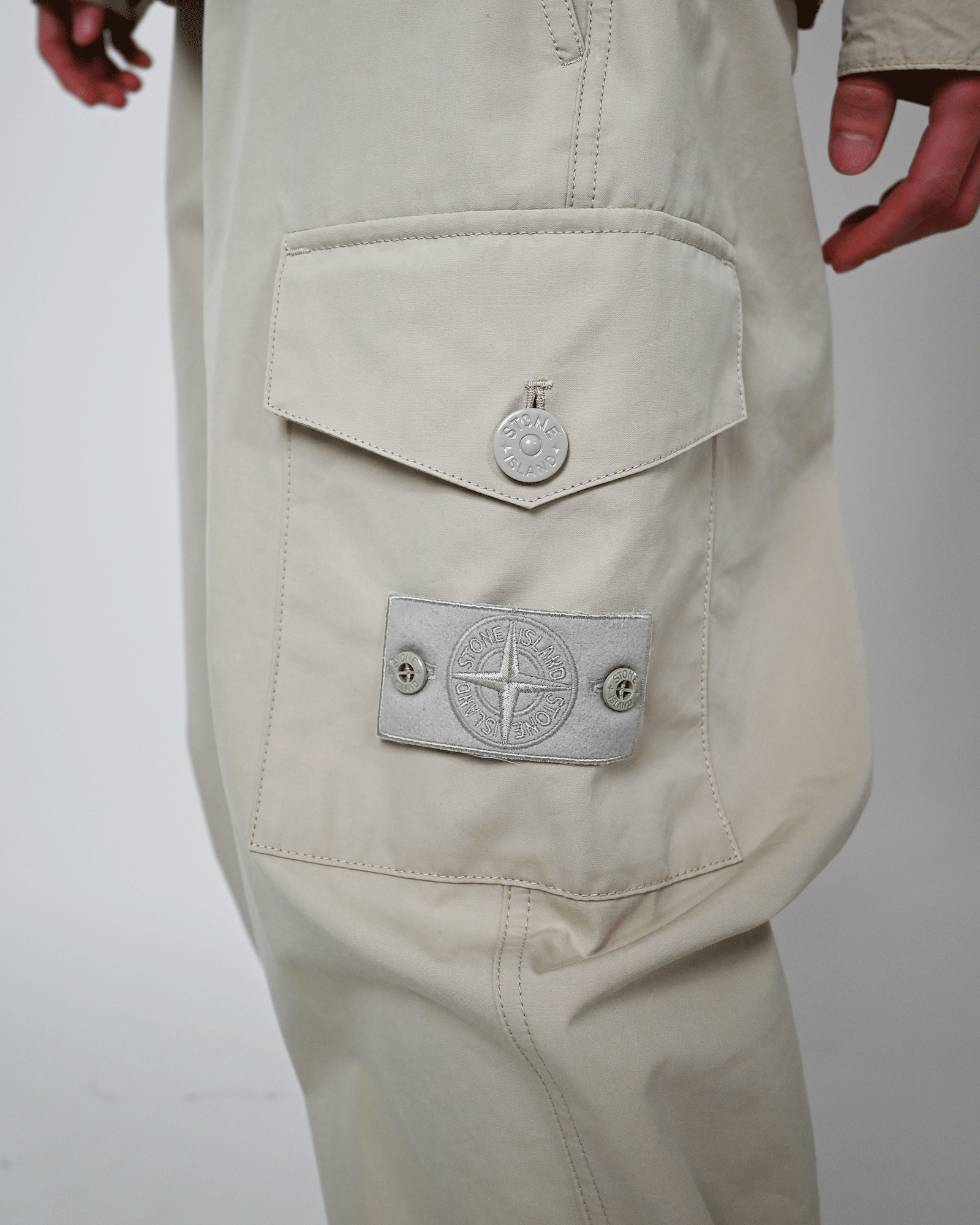 STONE ISLAND・ストーンアイランド - カーゴパンツ GOHST TROUSERS / BEIGE