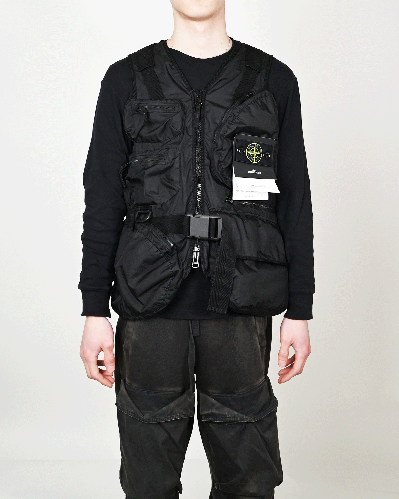 STONE ISLAND・ストーンアイランド - ベスト VEST / BLACK