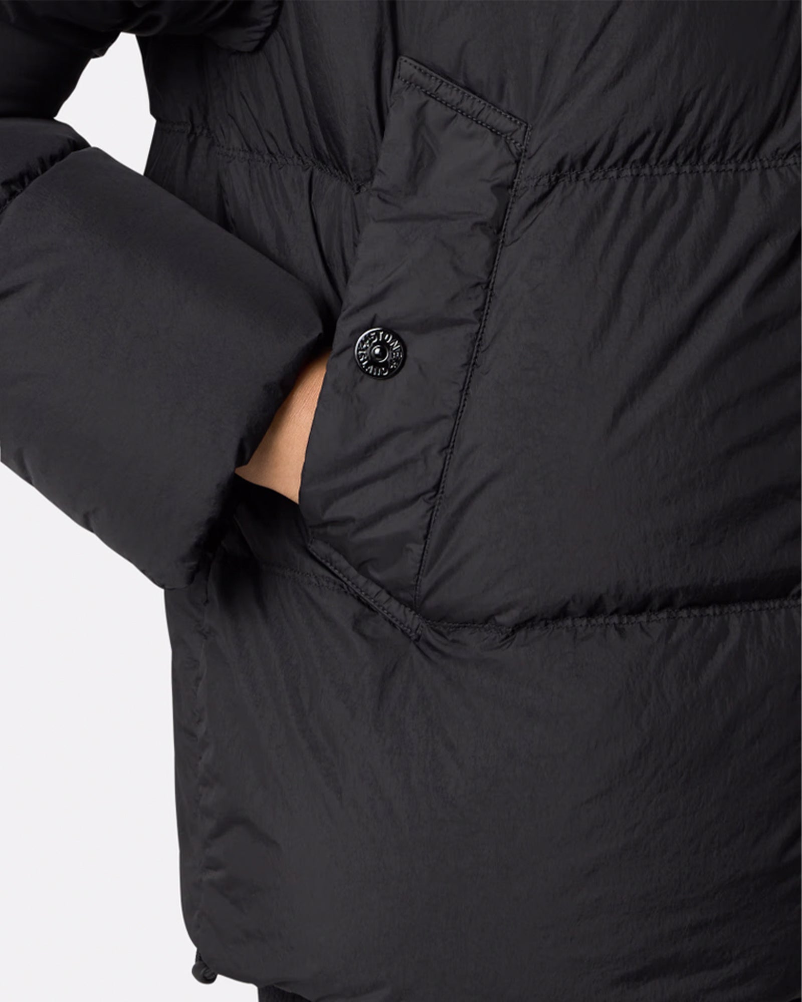 STONE ISLAND・stone island -  RECYCLED NYLON BOMBER / BLACK