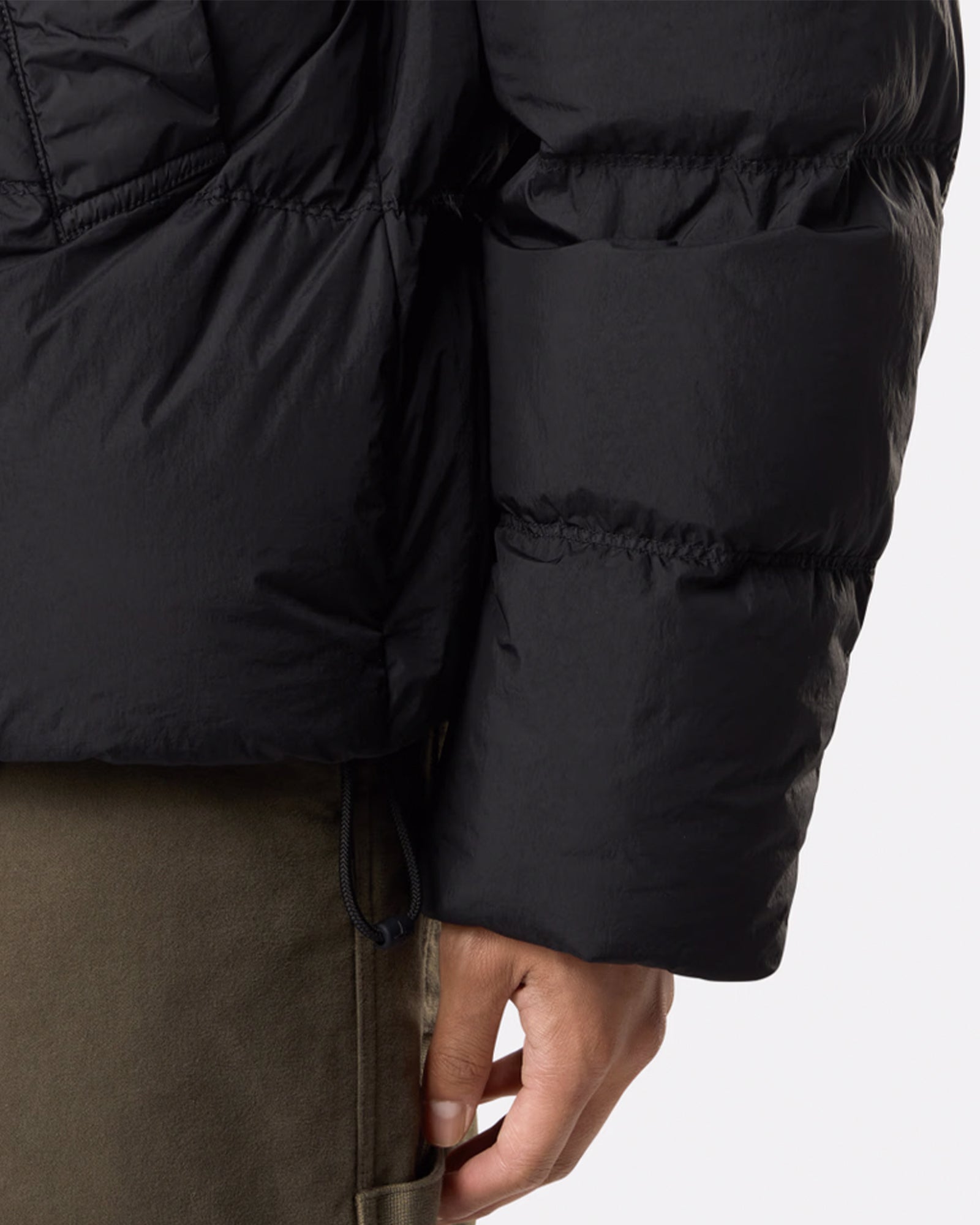 STONE ISLAND・stone island -  RECYCLED NYLON BOMBER / BLACK