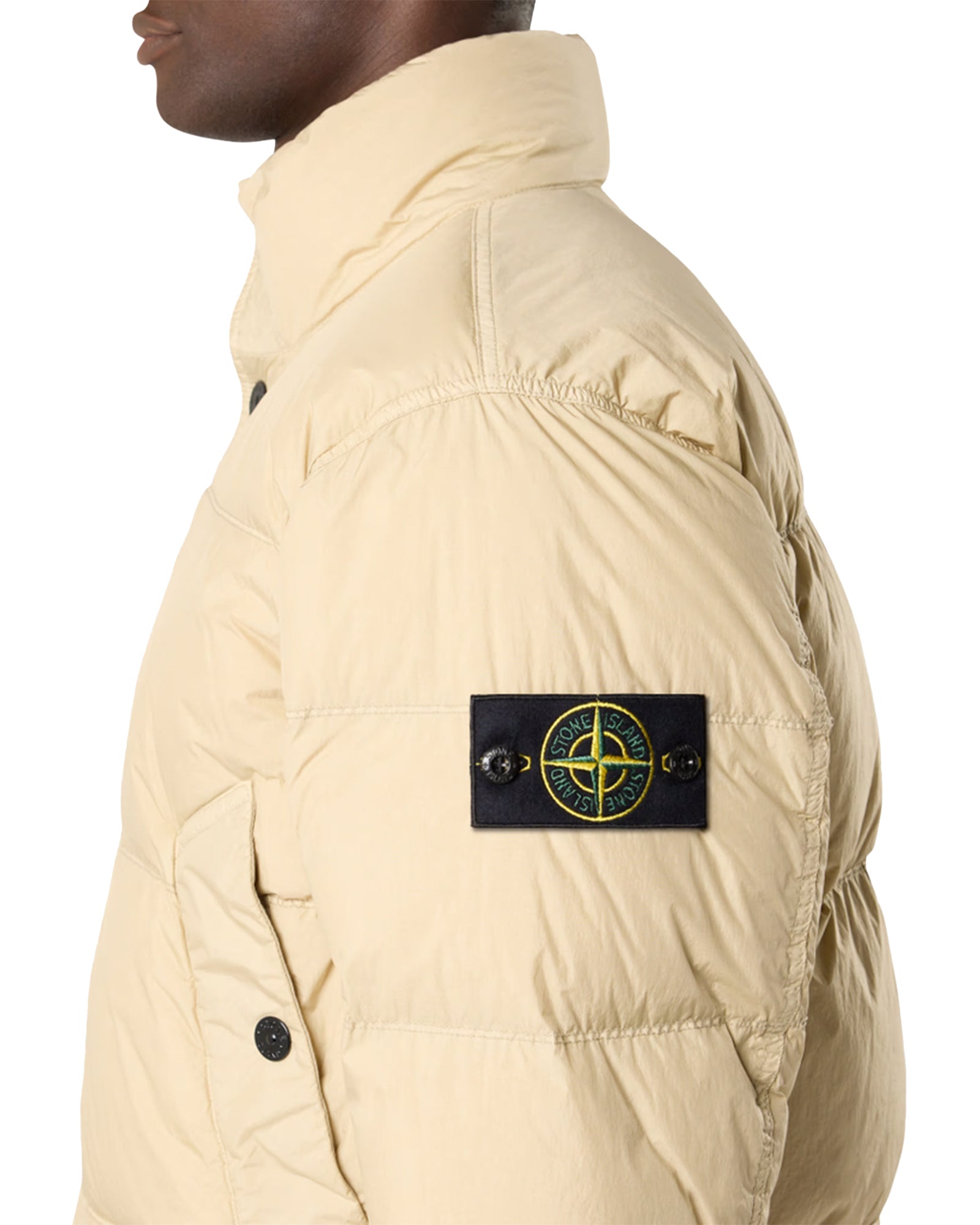 STONE ISLAND・ストーンアイランド - ダウンジャケット CRINKLE REPS NY RECYCLED NYLON / DESERTO