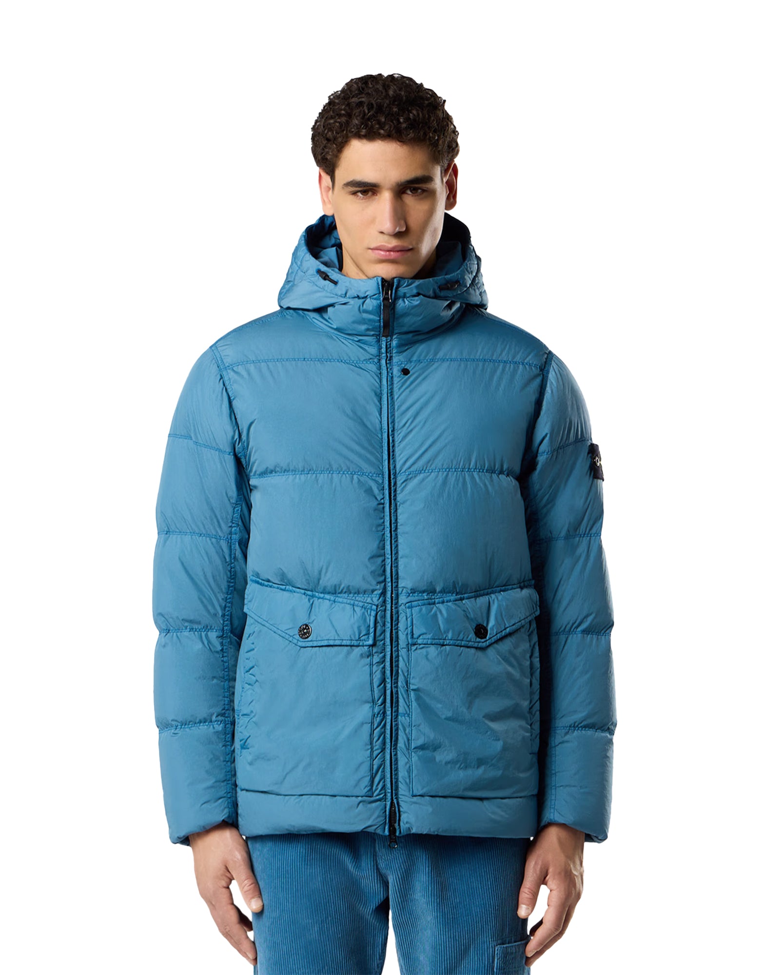 STONE ISLAND・stone island -  CRINKLE REPS NY RECYCLED NYLON  / BLUE ACCIAIO