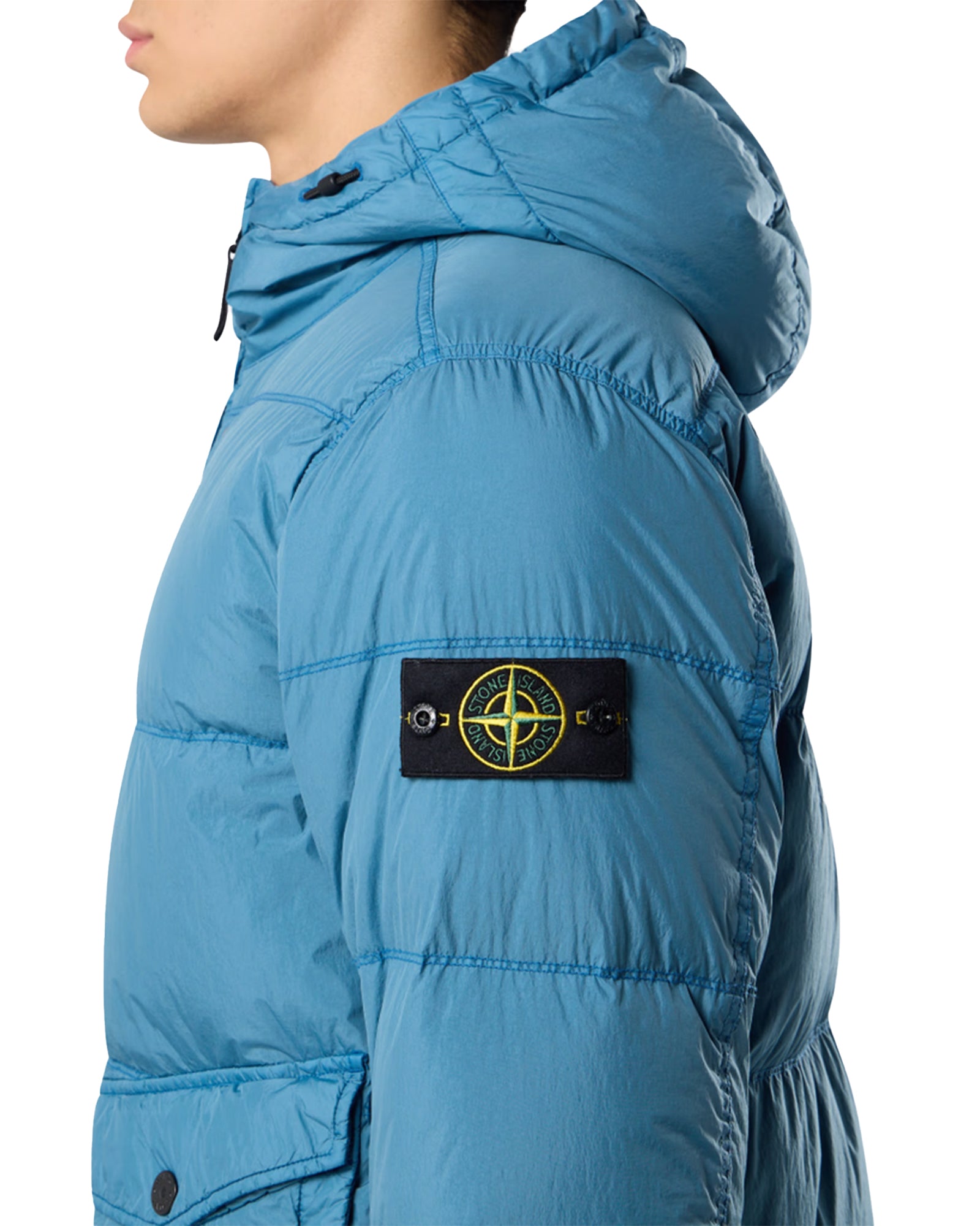 STONE ISLAND・stone island -  CRINKLE REPS NY RECYCLED NYLON  / BLUE ACCIAIO