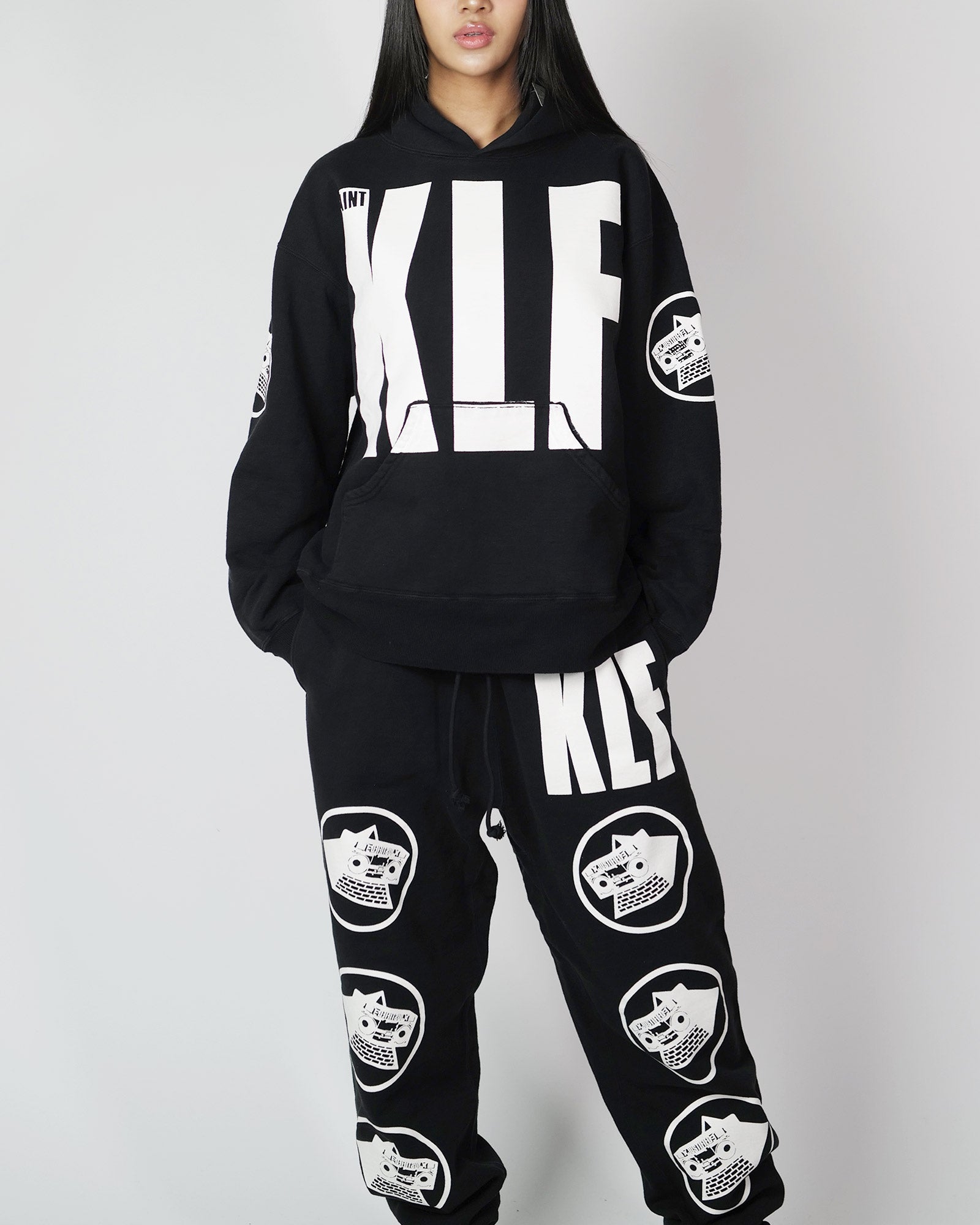 ©SAINT M××××××・セントマイケル - パーカー・フーディ KLF_HOODIE/KLF / BLACK