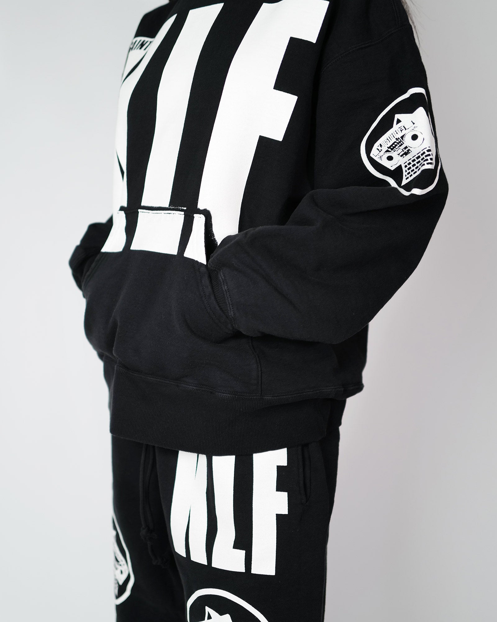 ©SAINT M××××××・セントマイケル - パーカー・フーディ KLF_HOODIE/KLF / BLACK