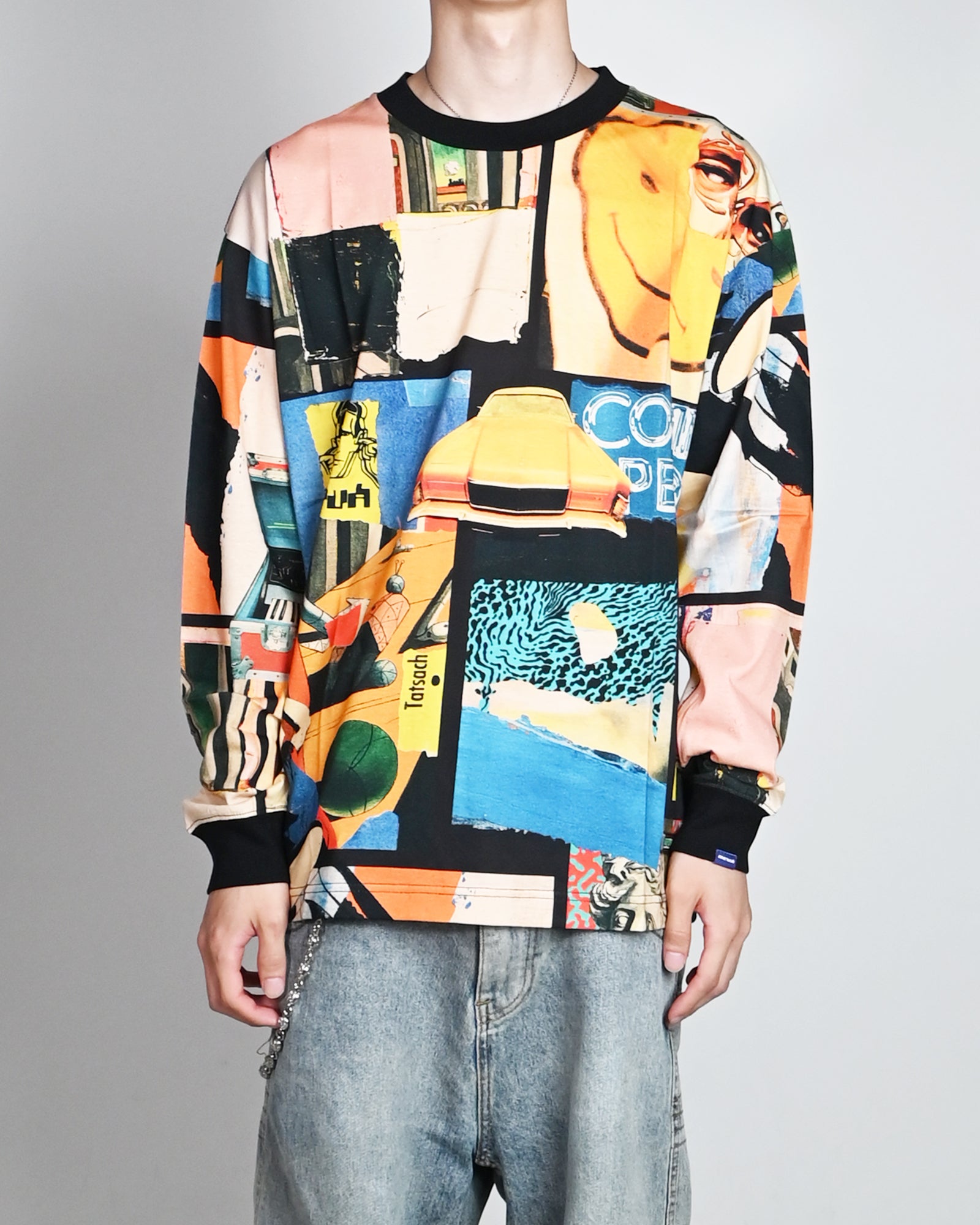 DEVA STATES・ディーヴァ ステイツ - L/S Tシャツ L/S TSHIRT - CLASH - / MULTI