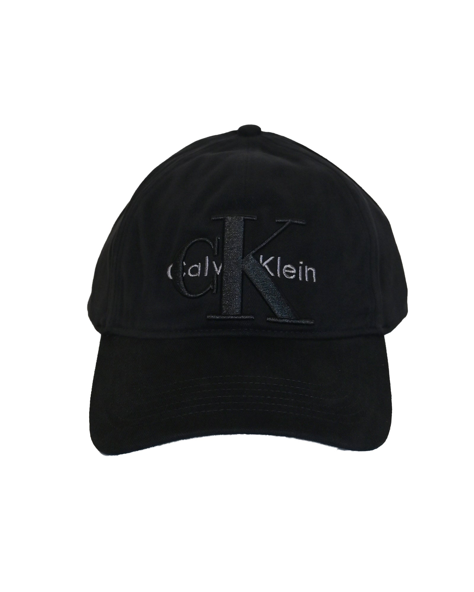 Calvin Klein・カルバン クライン - キャップ LARGE LAYERED MONOLOGO CAP / BLACK