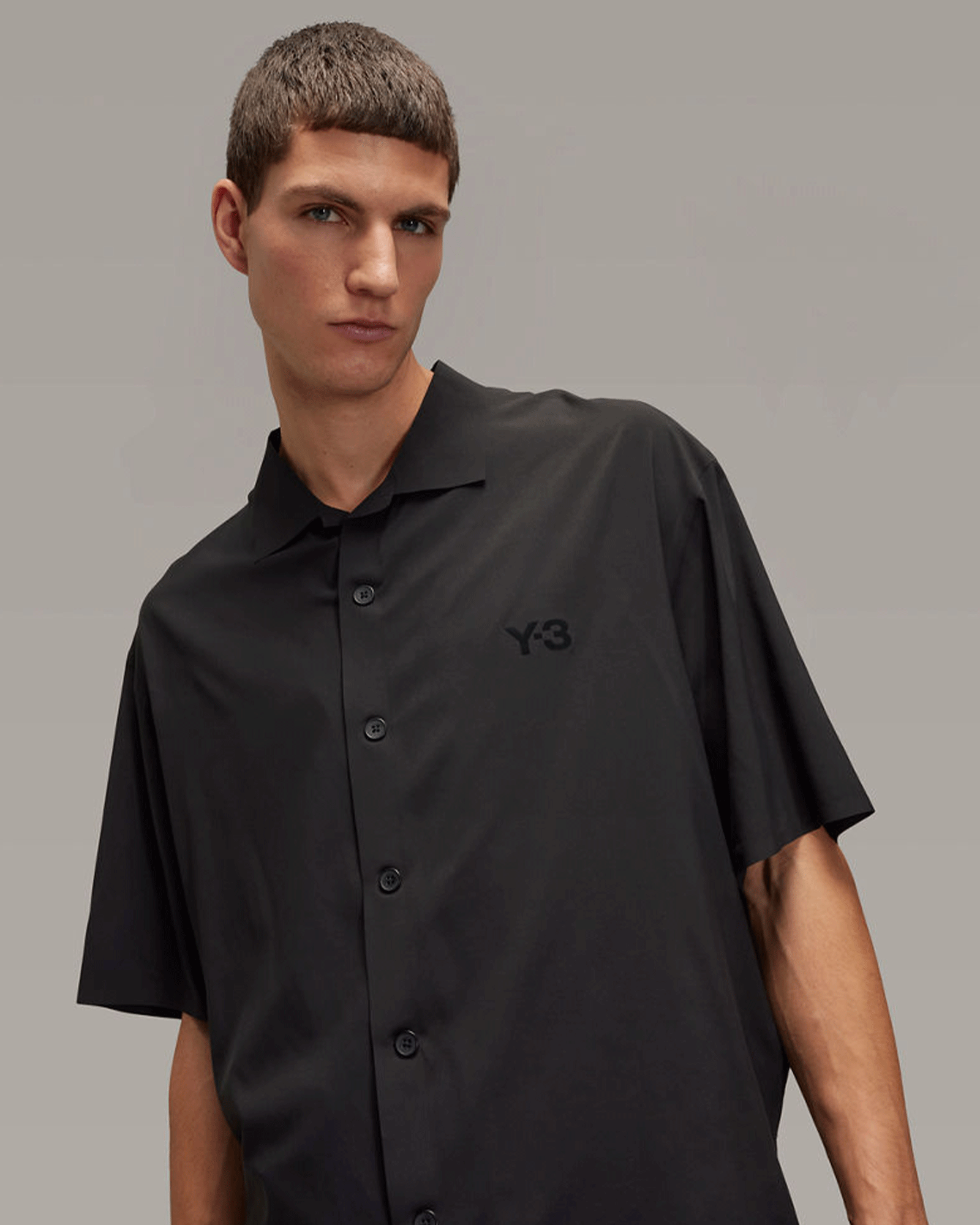Y-3・韦斯利 -  LITE WOVN SHIRT / BLACK