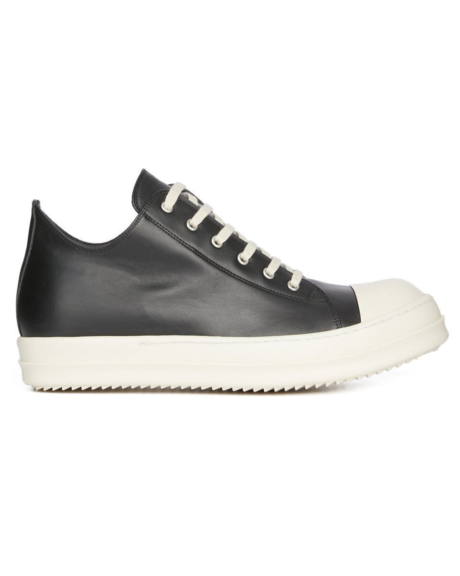 RICK OWENS・リック オウエンス - ローカットスニーカー LOW SNEAKS / BLACK/MILK/MILK