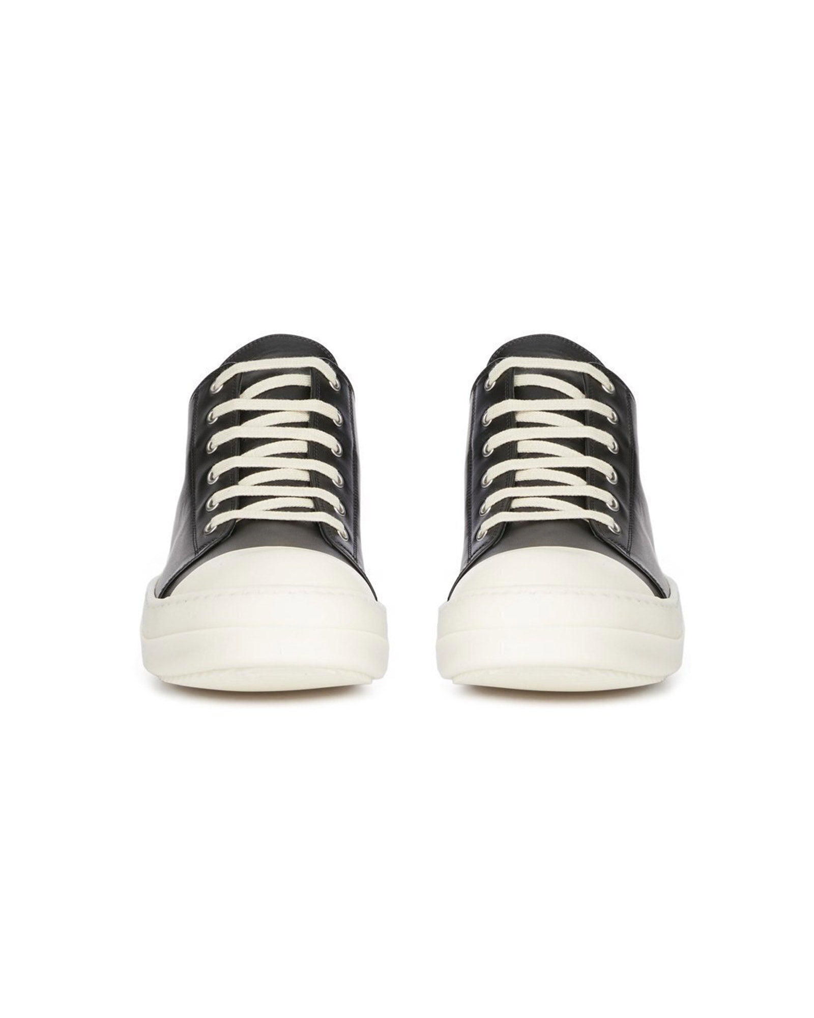 RICK OWENS・リック オウエンス - ローカットスニーカー LOW SNEAKS / BLACK/MILK/MILK