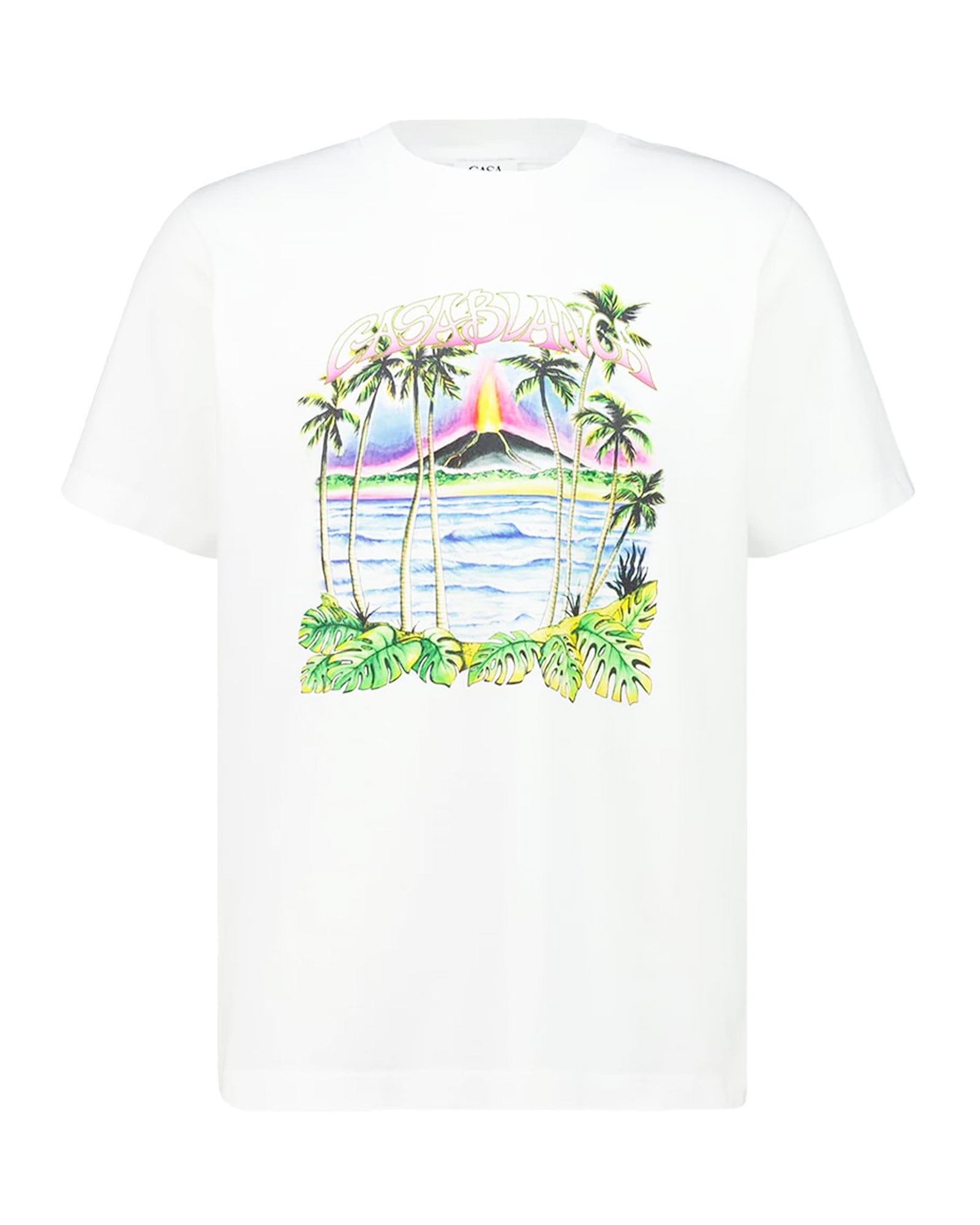 CASABLANCA(カサブランカ) SS26「VOLCANO PRINTED CLASSIC T-SHIRT