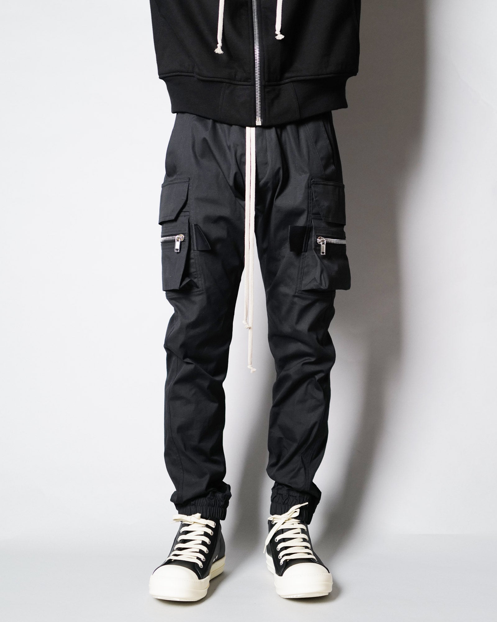 RICK OWENS・rick owens -  MASTODON CARGO / BLACK / TE