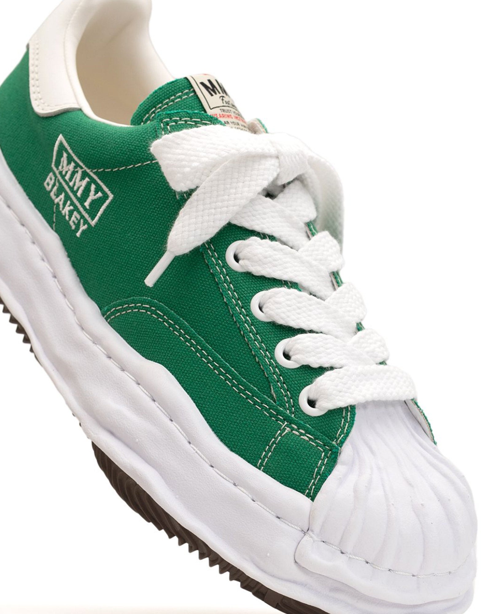 MIHARA YASUHIRO・Yasuhiro Mihara -  BLAKEY LOW CANVAS / CL GREEN