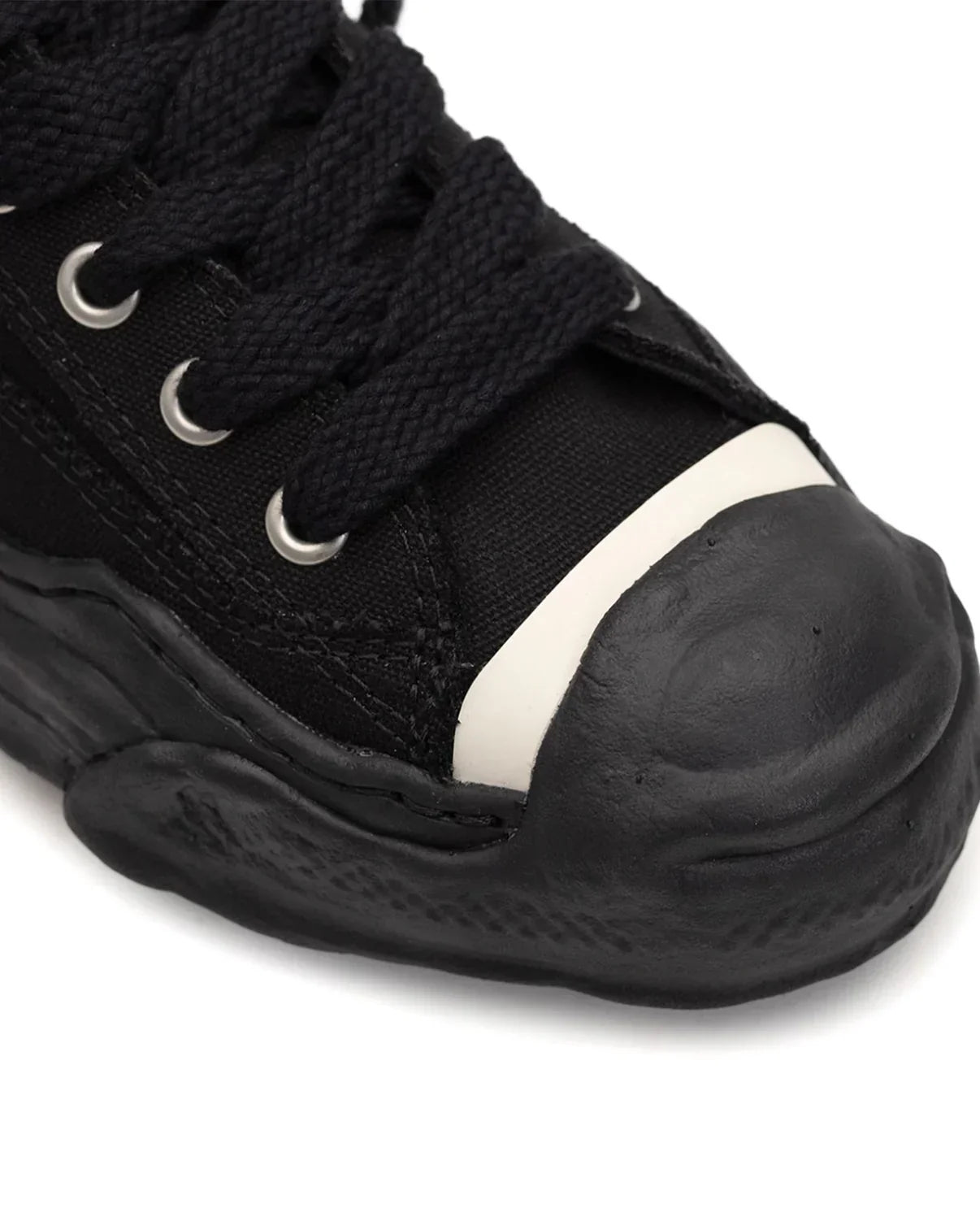 MIHARA YASUHIRO・ミハラヤスヒロ - ローカットスニーカー HANK LOW CANVAS / BLK/BLK