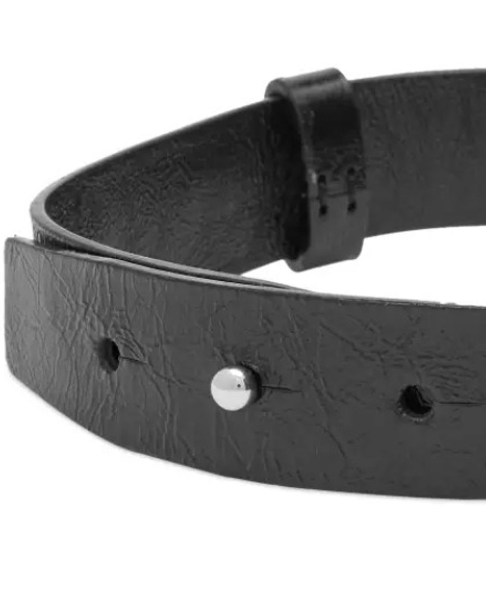 Marine Serre・マリーン・セル - チョーカー REGENERATED TIN MOON CHOKER / SILVER