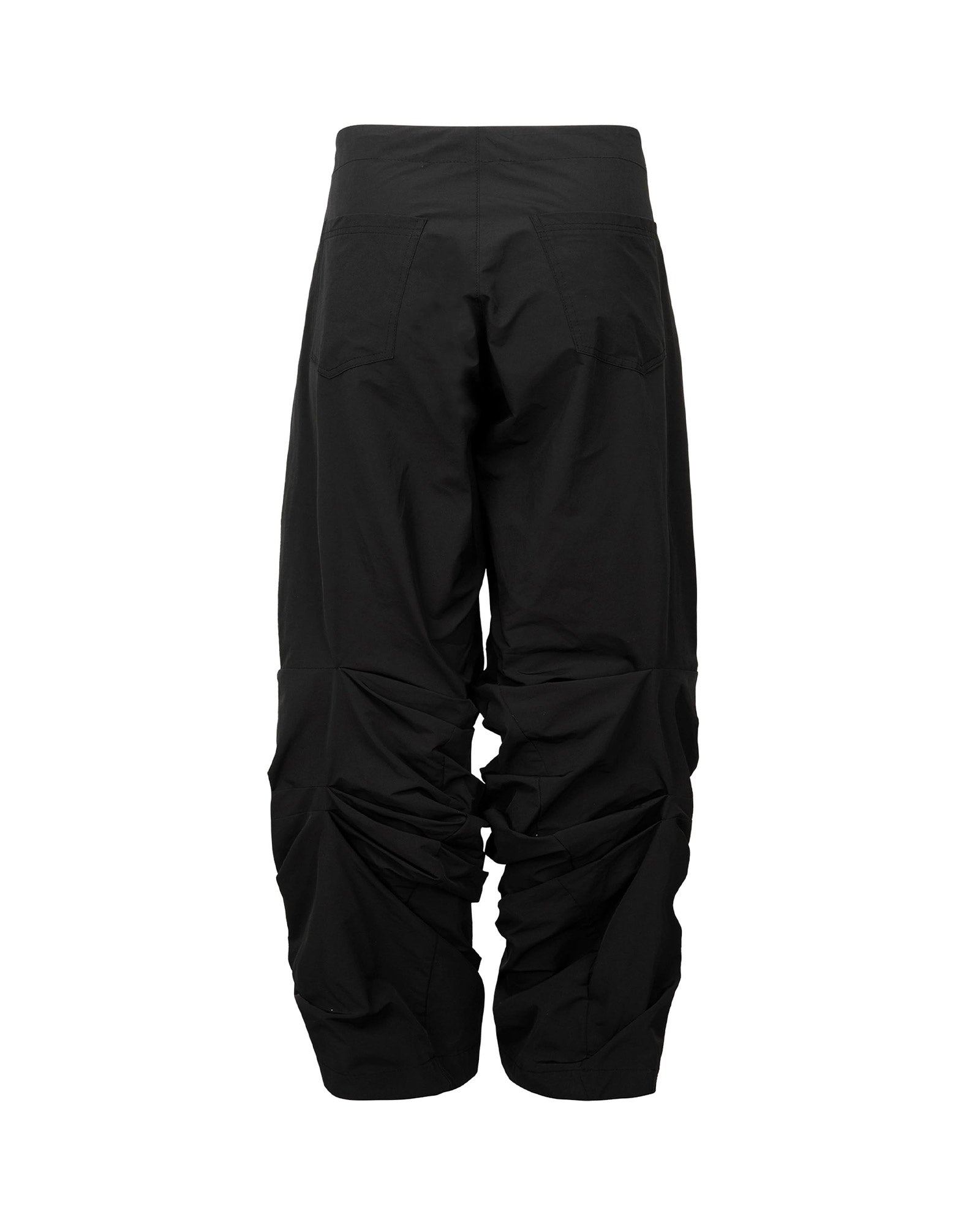 NACHE・Nache -  PINTUCK NYLON PANTS / BLACK