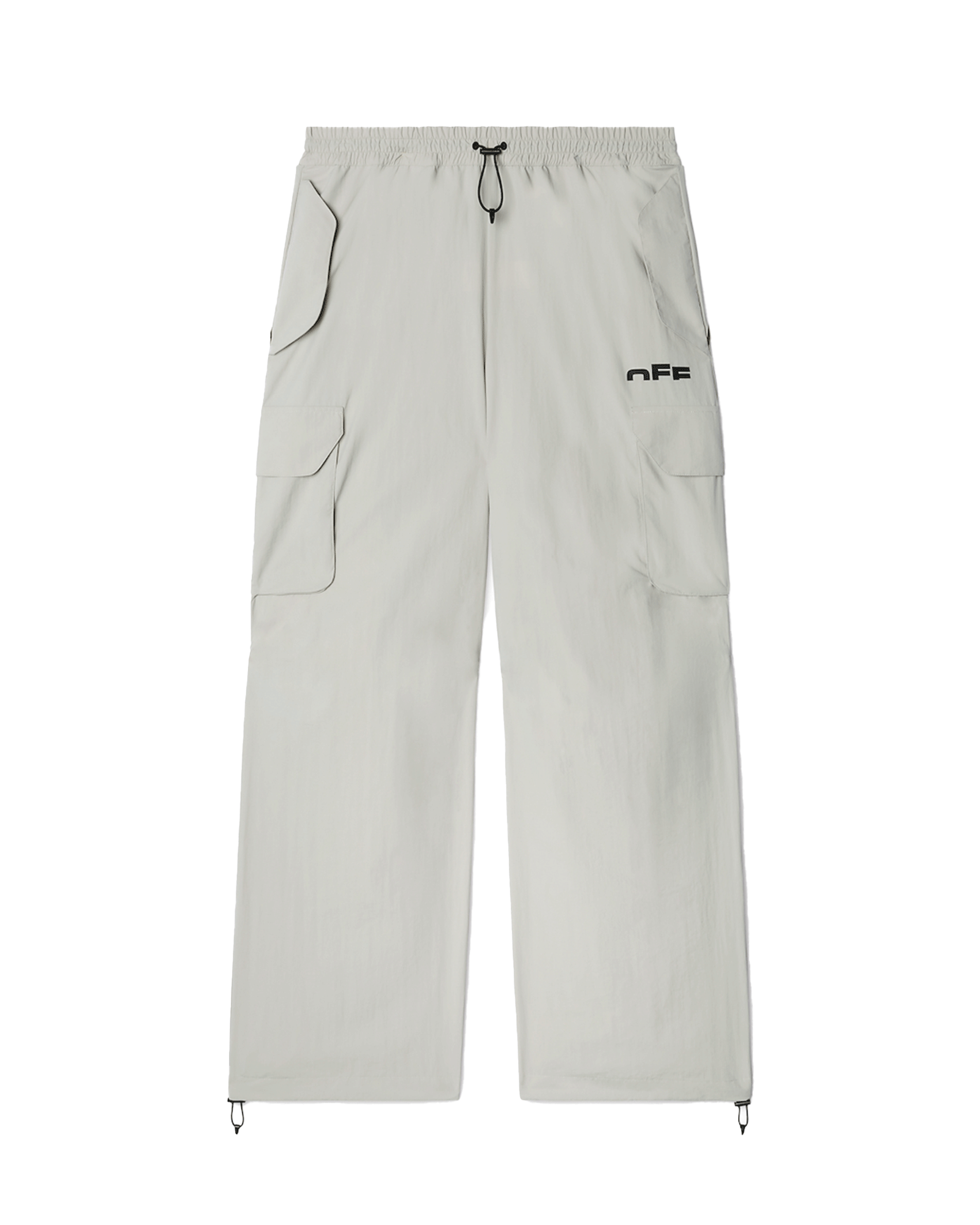 OFF SHARED NYLON TRACKPANT / GREY
