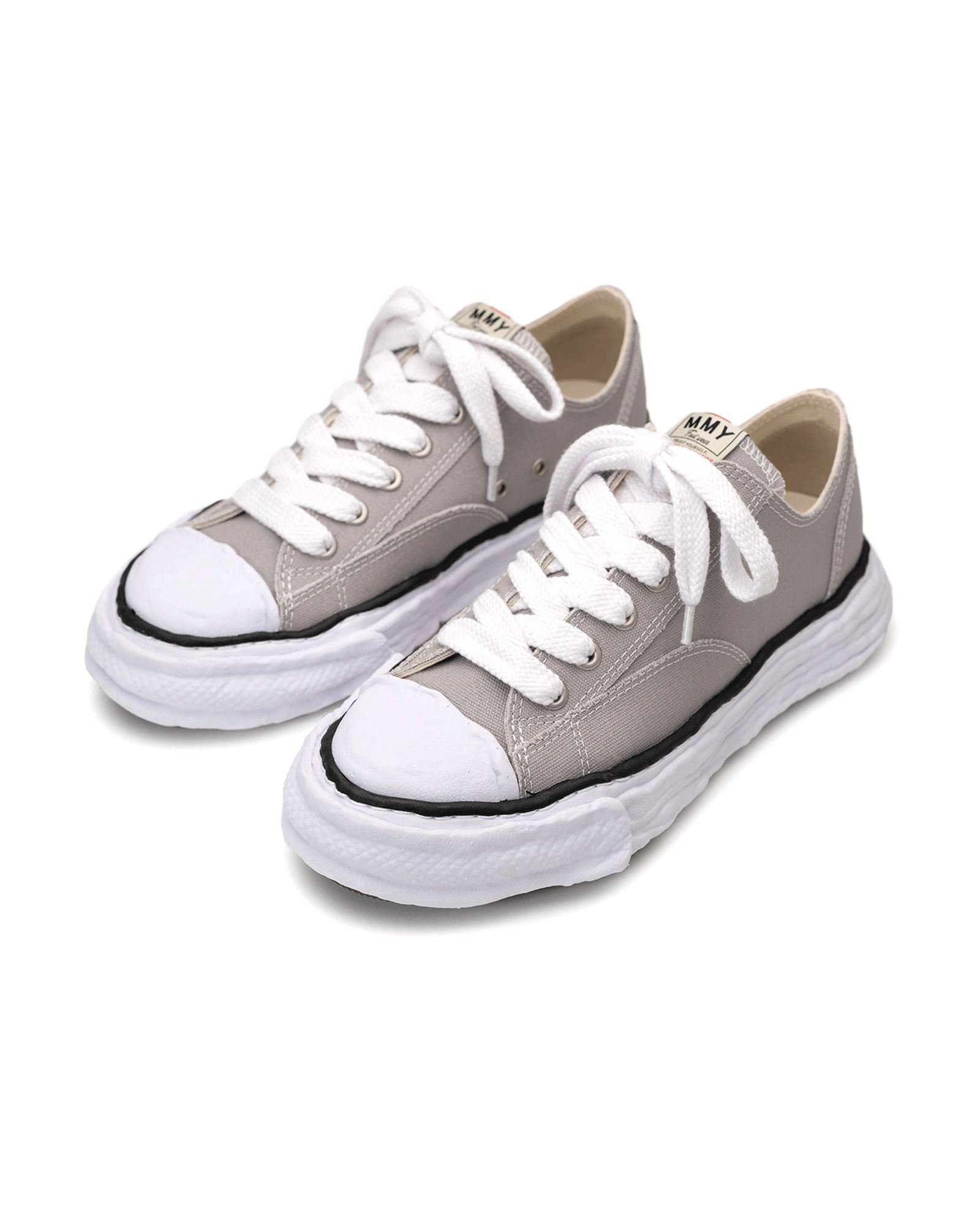 MIHARA YASUHIRO・ミハラヤスヒロ - ローカットスニーカー PTS23 CANVAS LOW-TOP / GREY
